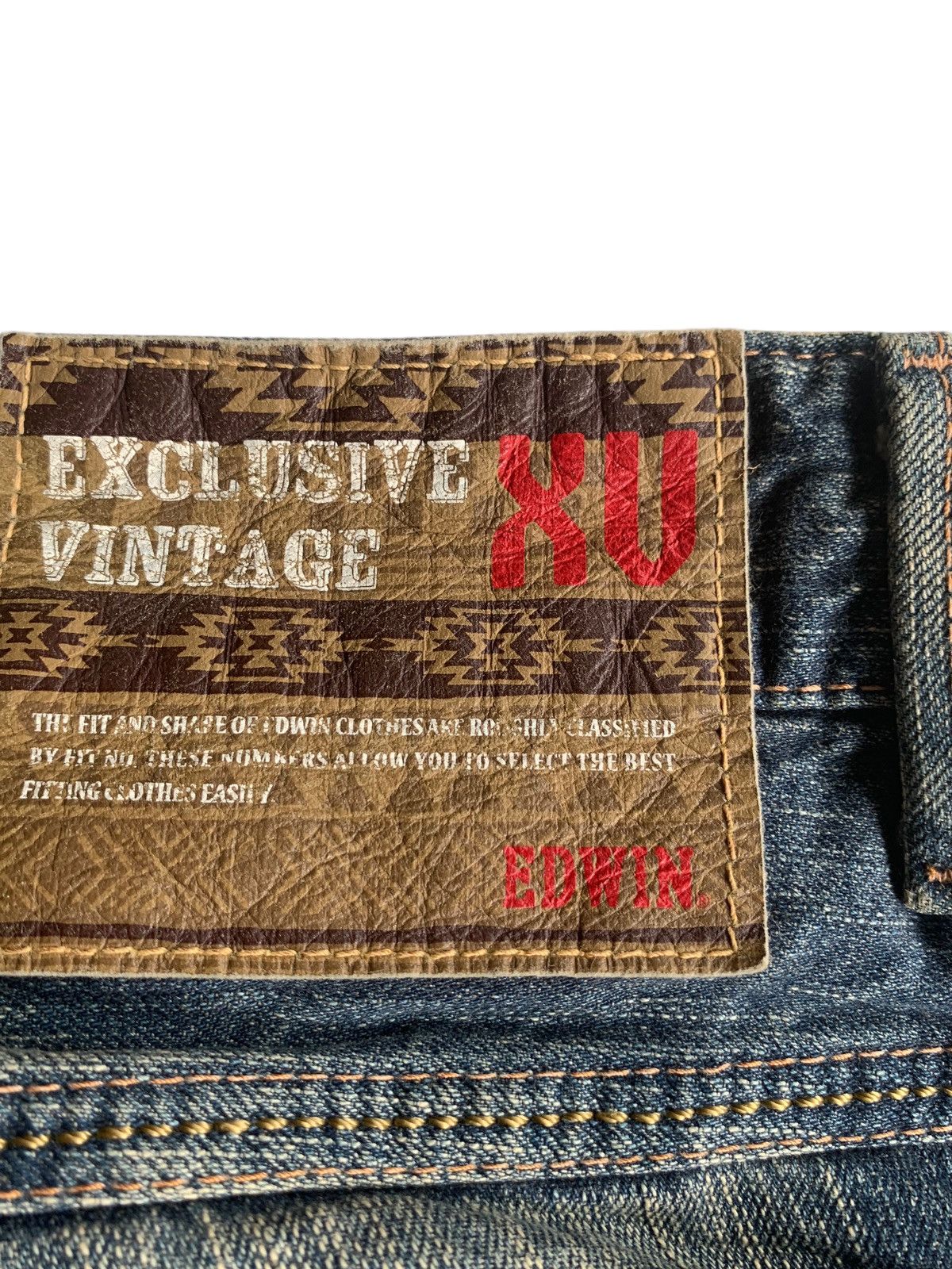 Edwin EDWIN XV MUDMAX HIPPIES STYLE FADED & RUSTY DISTRESSED DENIM Size US 28 / EU 44 - 16 Thumbnail