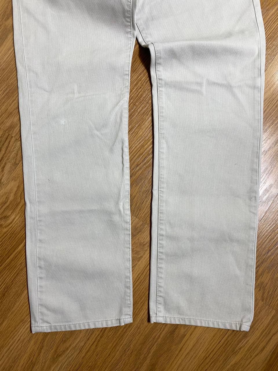 Levi's VINTAGE LEVIS 501 DISTRESS White WASH JEANS Size US 32 / EU 48 - 17 Thumbnail