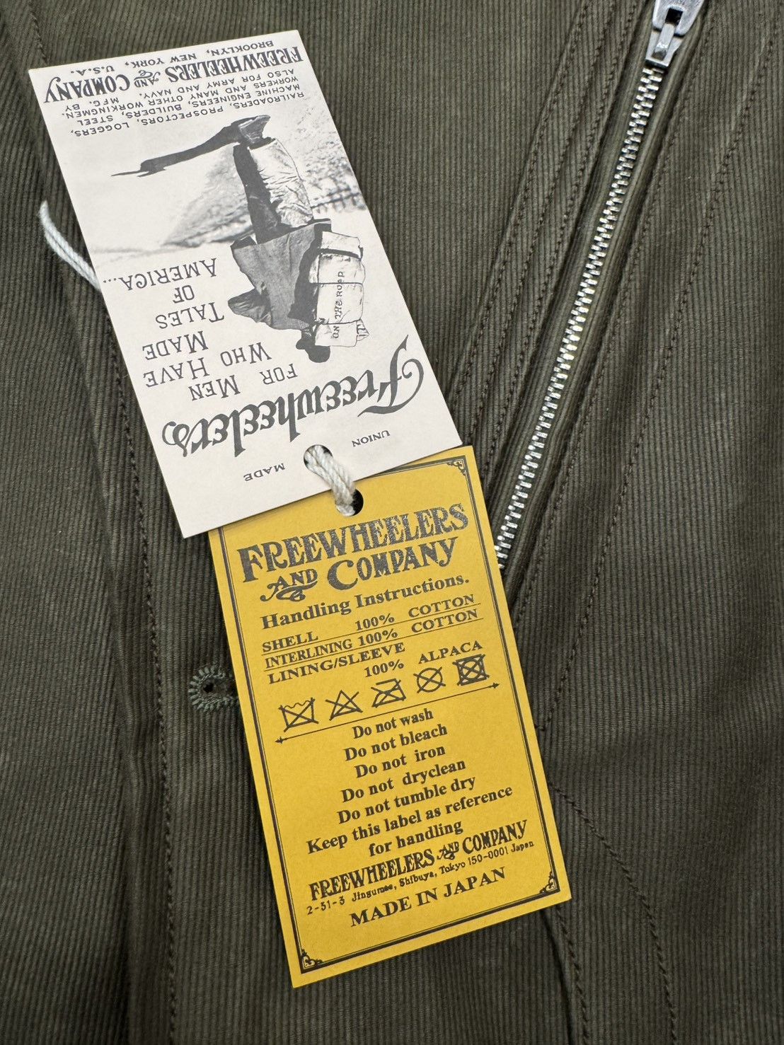 Freewheelers Freewheelers WINTER AVIATORS’ JACKET Size US L / EU 52-54 / 3 - 4 Thumbnail