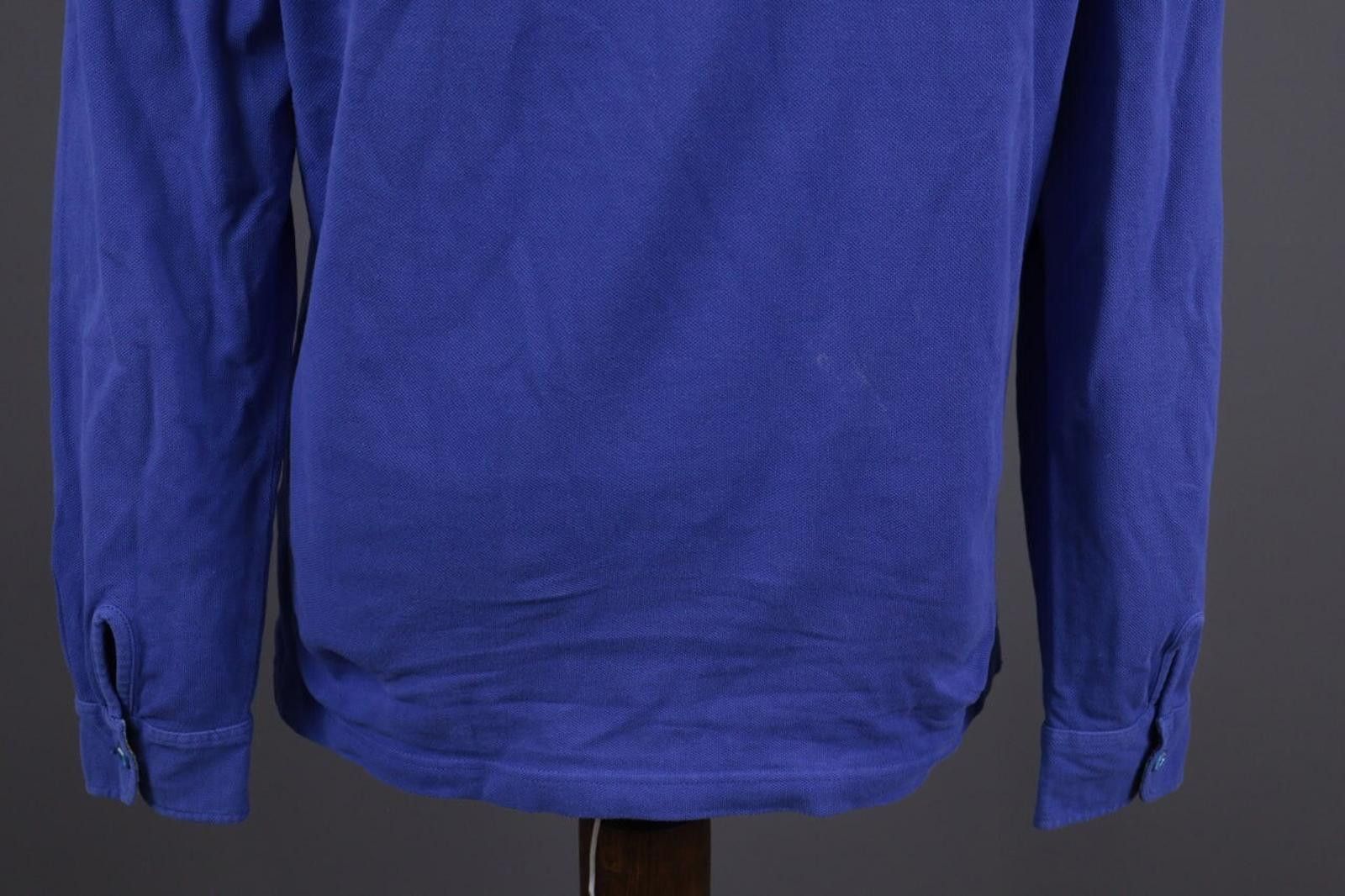 Etro ETRO Milano Blue Collared Paisley Pullover Sweater Size XL Size US XL / EU 56 / 4 - 10 Thumbnail