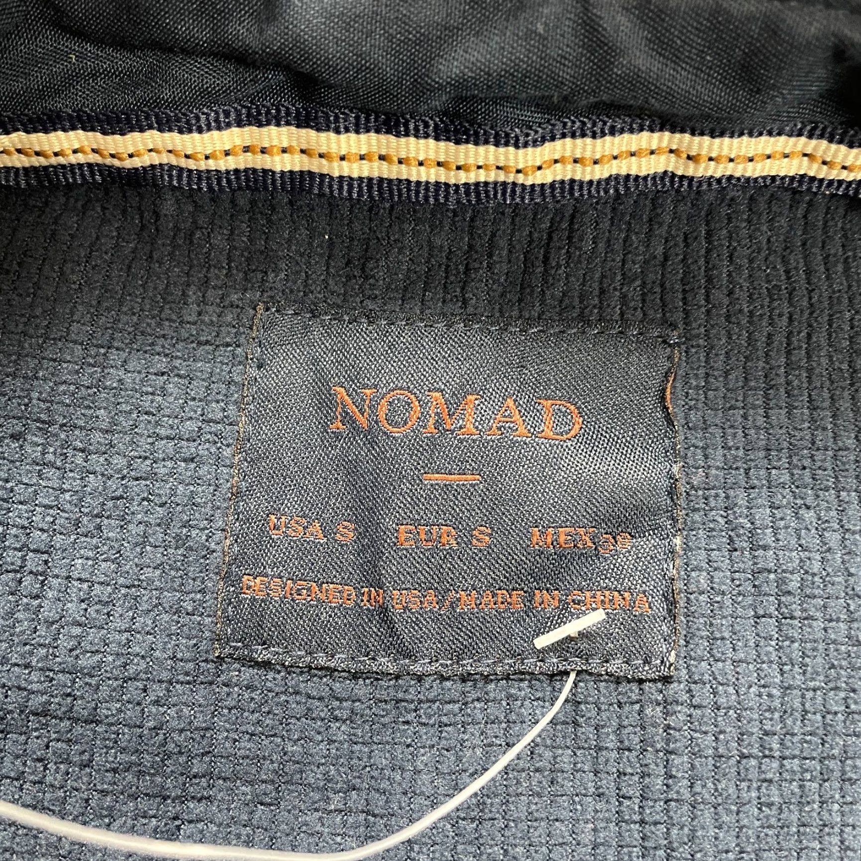 Nomad Nomad Shirt Mens Small Blue Polo Button Down Long Sleeve Workwear NWT New Size 36R - 6 Thumbnail