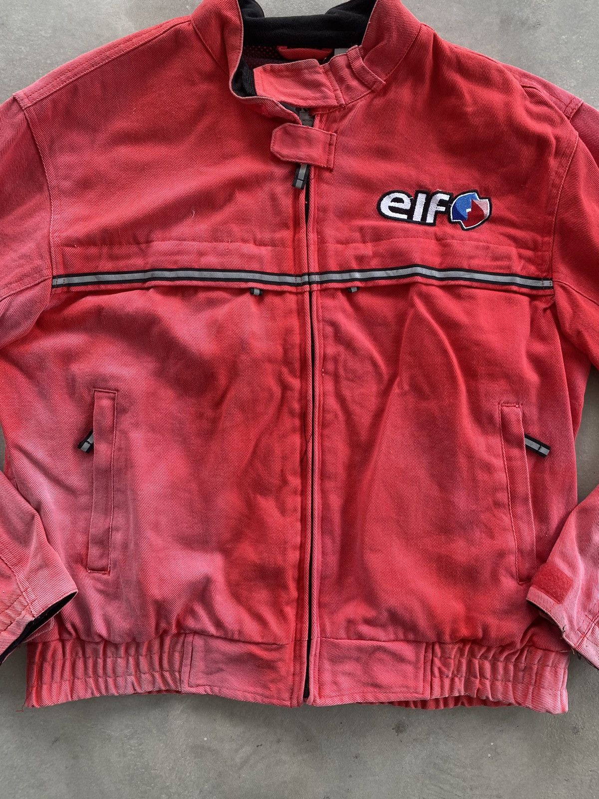 Vintage VINTAGE RED BARON ELF RACING WEAR SUN FADED Size US M / EU 48-50 / 2 - 2 Thumbnail