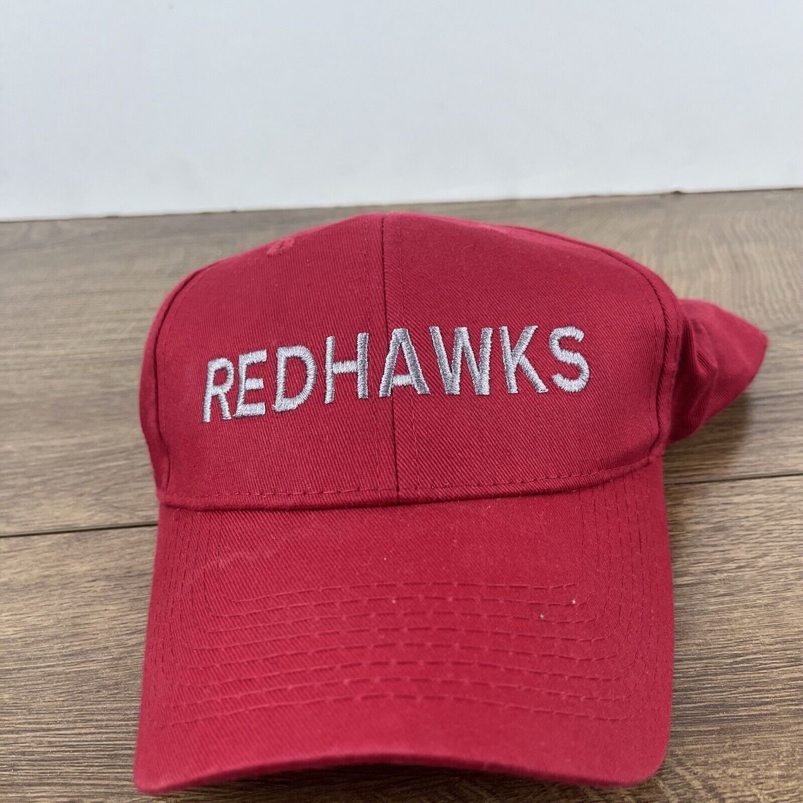 Other Miami Ohio Redhawks Hat Miami Oxford Red Hat Adjustable Red Size ONE SIZE - 5 Thumbnail