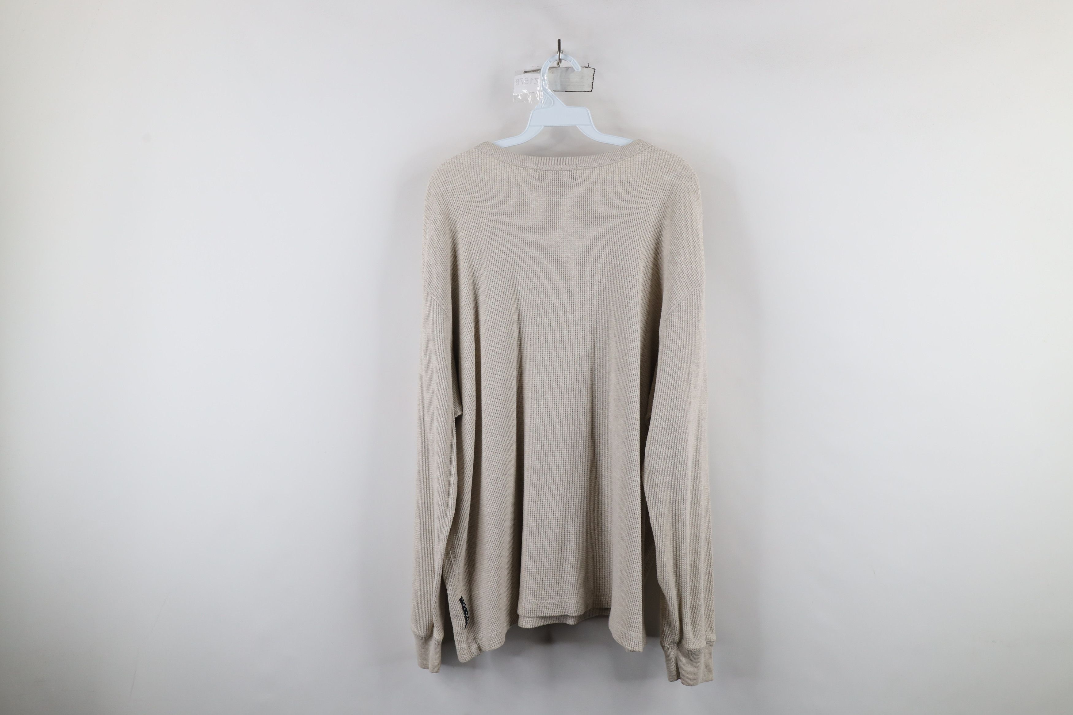 Eddie Bauer × Vintage Vintage 90s Eddie Bauer Waffle Knit Long Sleeve T-Shirt Size US XL / EU 56 / 4 - 8 Thumbnail