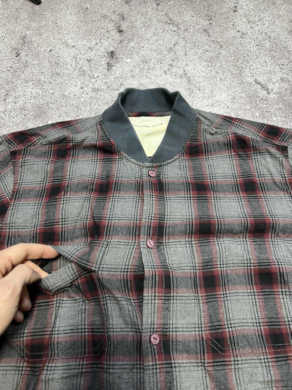 Universal Works Universal Works Flannel Button Up Shirt Tartan Check Size US L / EU 52-54 / 3 - 4 Thumbnail
