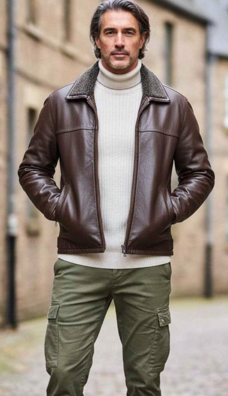 Weatherproof Weatherproof Leather Jacket, Fully Lined Men's Small EUC Size US S / EU 44-46 / 1 - 15 Thumbnail