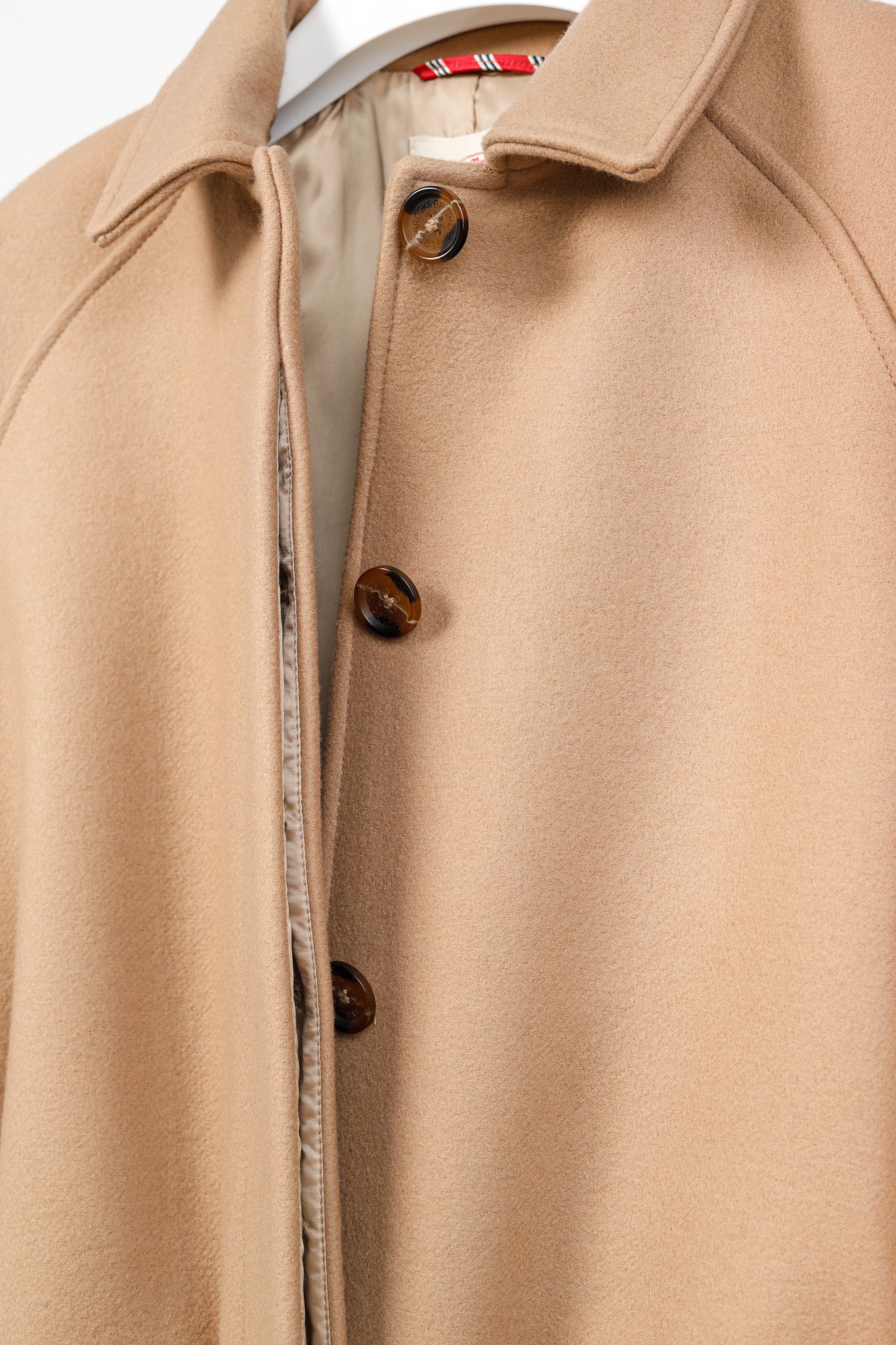 Brooks Brothers Brooks Brothers Tan Wool-Blend Belted Coat Size XS / US 0-2 / IT 36-38 - 9 Thumbnail