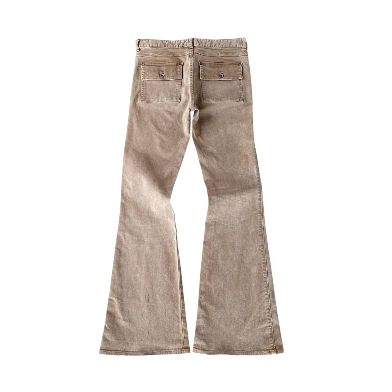 Hysteric Glamour SUPER FLARED JAPAN🎌EDICONSCIOUS PANT LOWRISE SLIM W29X31.5" Size US 29 - 10 Thumbnail