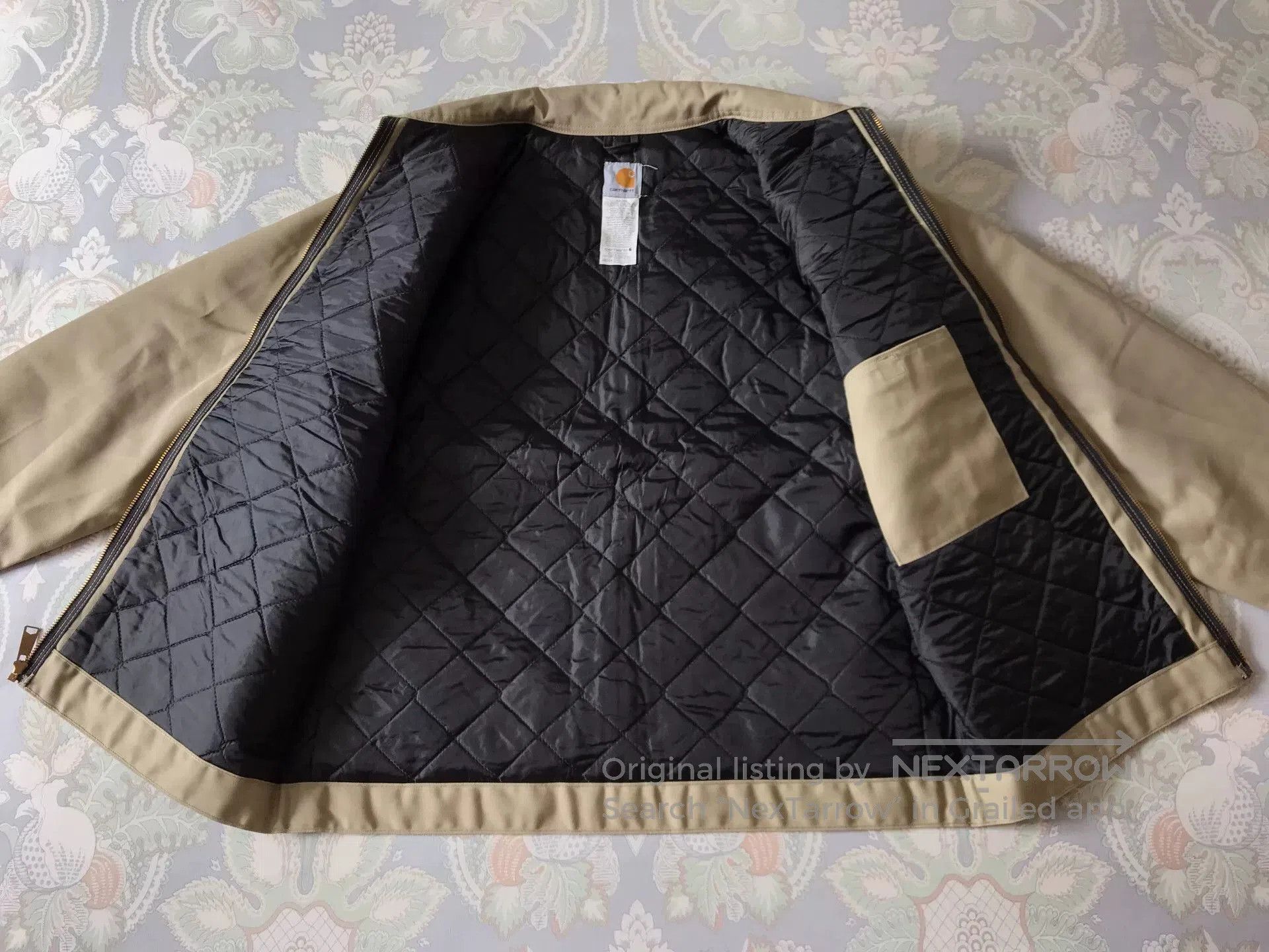 Carhartt Carhartt J293 Khaki Work Jacket. Size US L / EU 52-54 / 3 - 3 Thumbnail