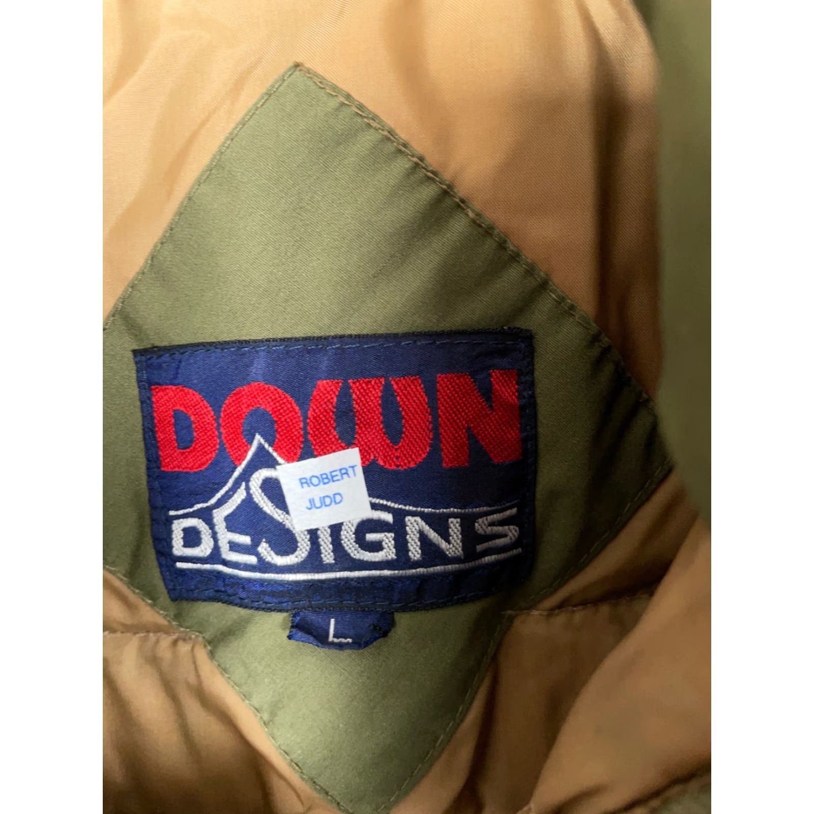 Vintage VTG 80s Down Insulated Zip Up Puffer Vest Adult Large Green Tactical Hidden Hood Size US L / EU 52-54 / 3 - 3 Thumbnail