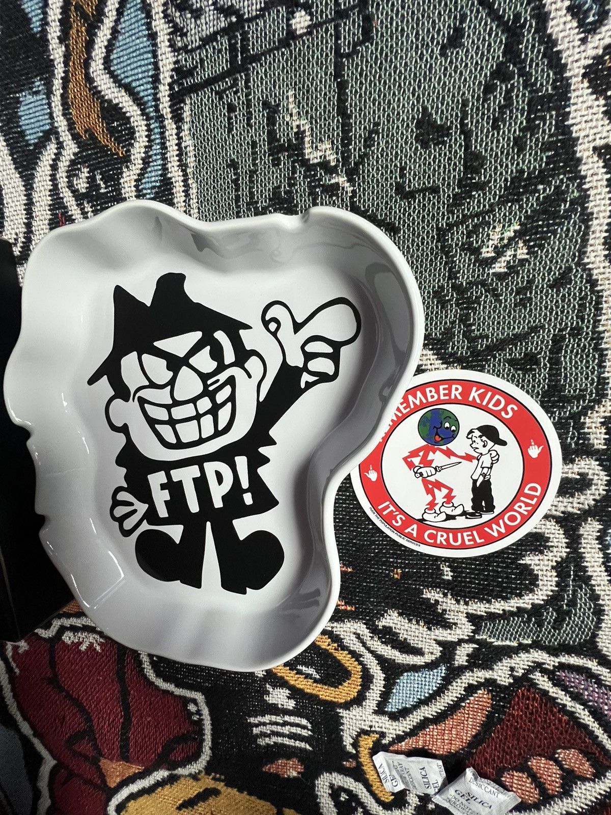 Fuck The Population Ftp Boris Ash Tray🚬 Size ONE SIZE - 8 Thumbnail