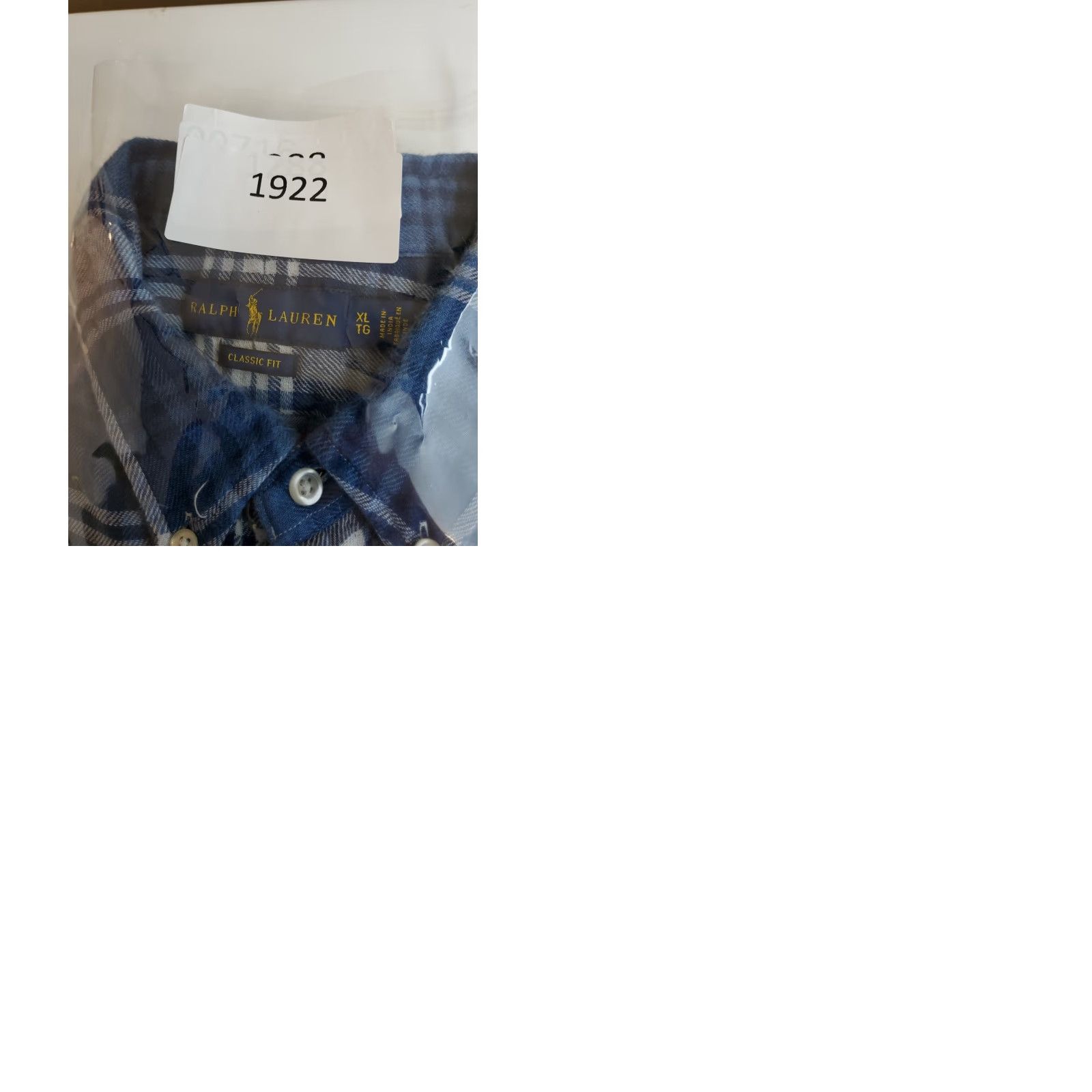 Ralph Lauren Ralph Lauren Shirt Mens XL Blue Plaid Flannel Classic Fit Button-Down Preppy Embroidered Casual Shirt Size US XL / EU 56 / 4 - 11 Thumbnail