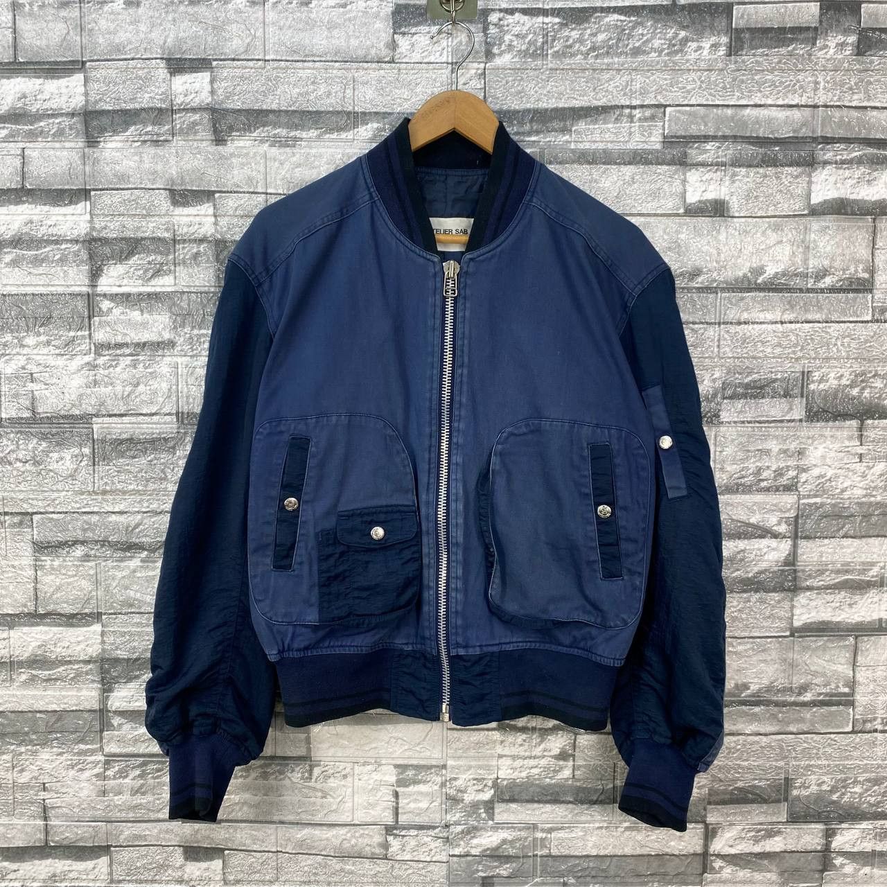 Japanese Brand YS FOR MEN ATELIER SAB FOR MEN BOMBER JACKET EMBROIDERED Size US M / EU 48-50 / 2 - 5 Thumbnail