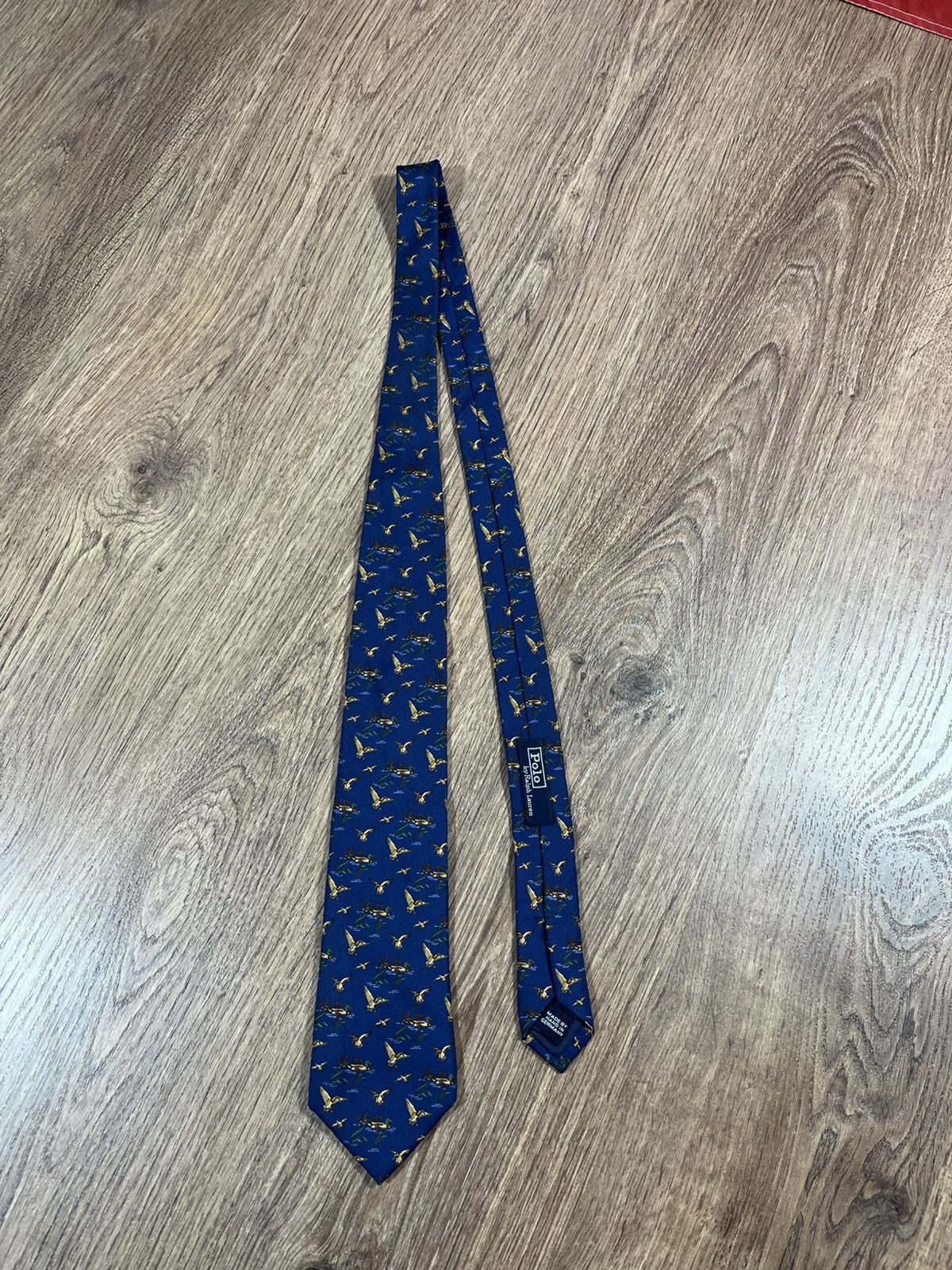 Polo Ralph Lauren Polo Ralph Lauren Silk Duck Tie Size ONE SIZE - 1 Thumbnail