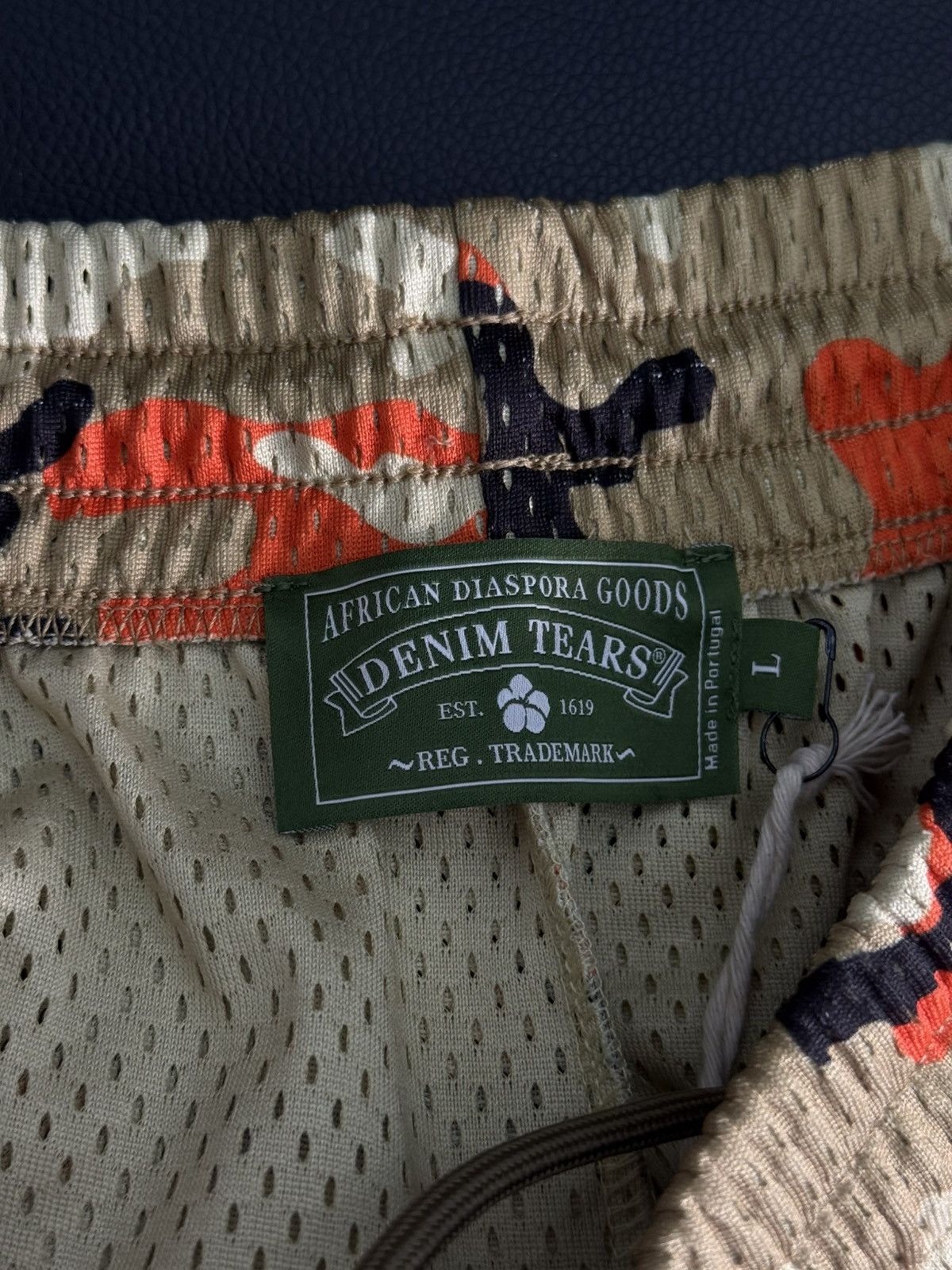 DENIM TEARS Denim Tears Mesh Summer Shorts Tan/Orange Size Large (NEW) Size US 33 - 8 Thumbnail