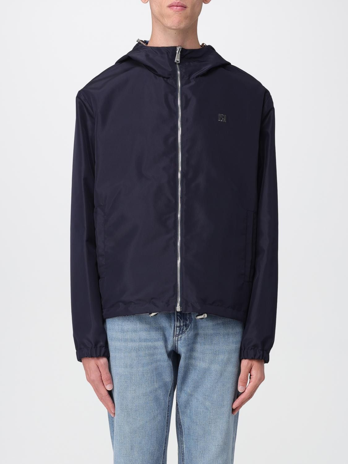 Fendi Fendi Jacket Men Blue Size US L / EU 52-54 / 3 - 1 Thumbnail