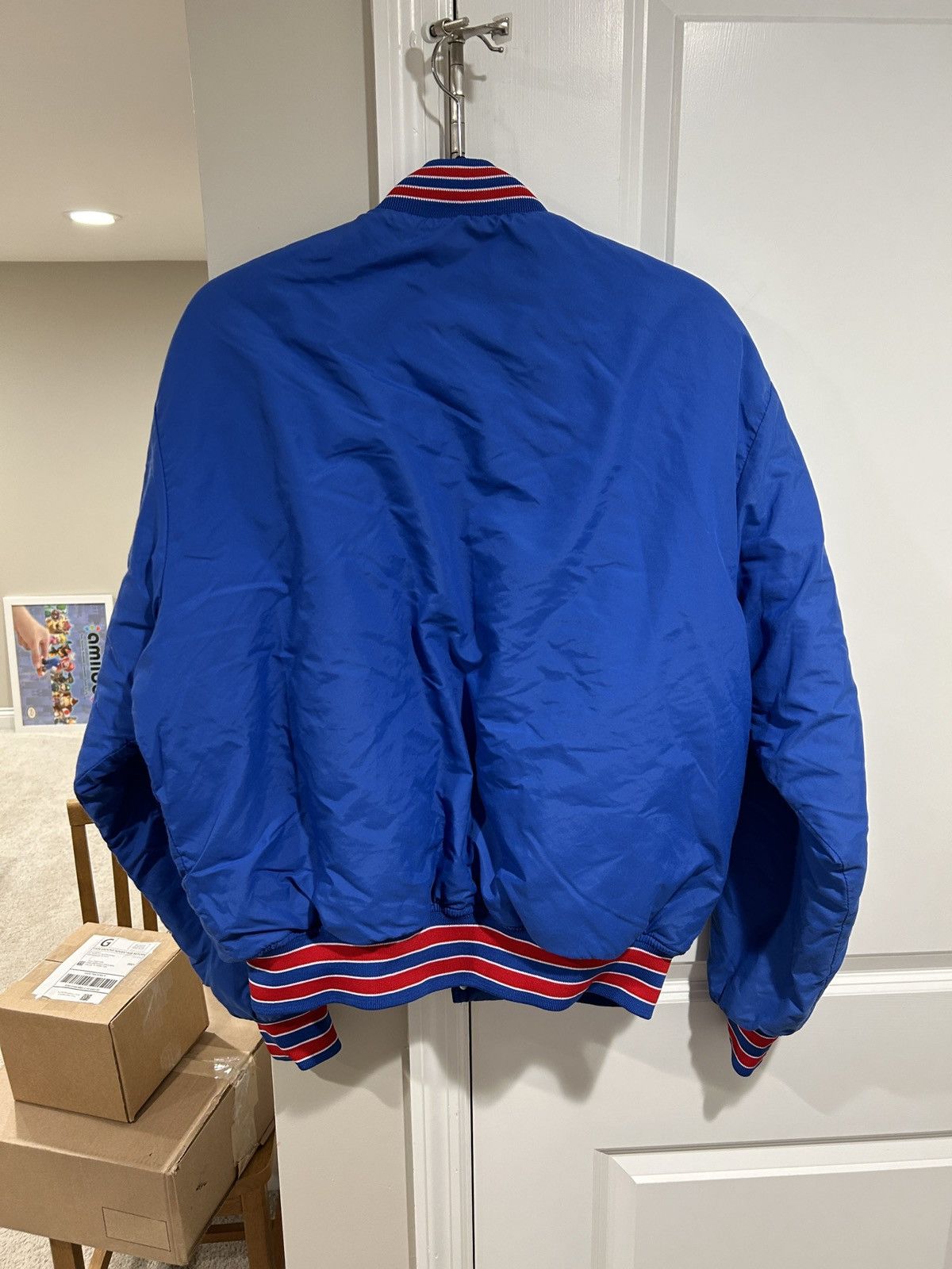 Vintage Vintage 80s 90s Snap Button Bomber Jacket Windbreaker Size US L / EU 52-54 / 3 - 4 Thumbnail