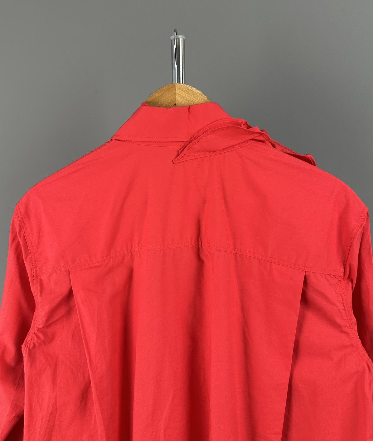 Valentino Valentino - Floral Appliqué- Poplin Cotton Oversized shirt Size XS / US 0-2 / IT 36-38 - 11 Thumbnail