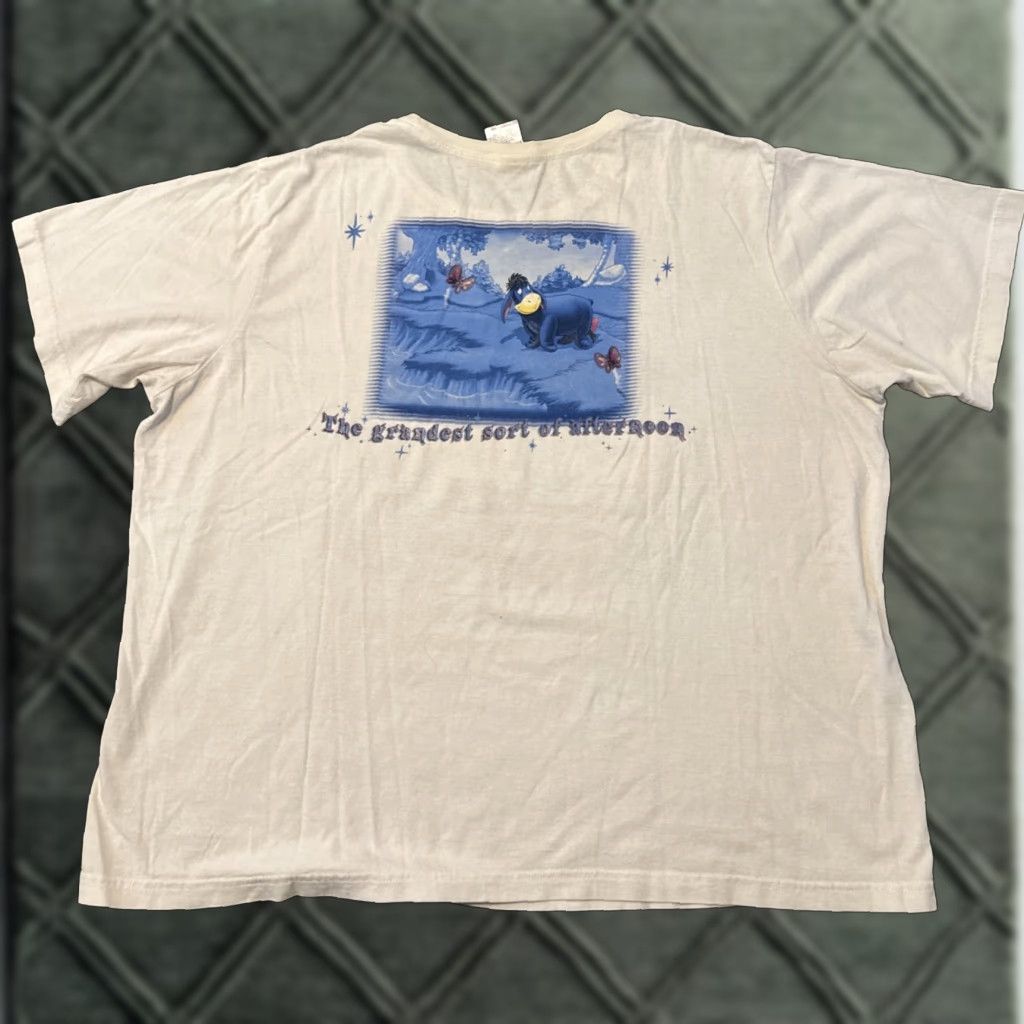 Disney VINTAGE 90s Winnie the Pooh Disney T-Shirt White Womens 2XL XL/2XL Shirt Size XXL / US 16-18 / IT 52-54 - 1 Thumbnail