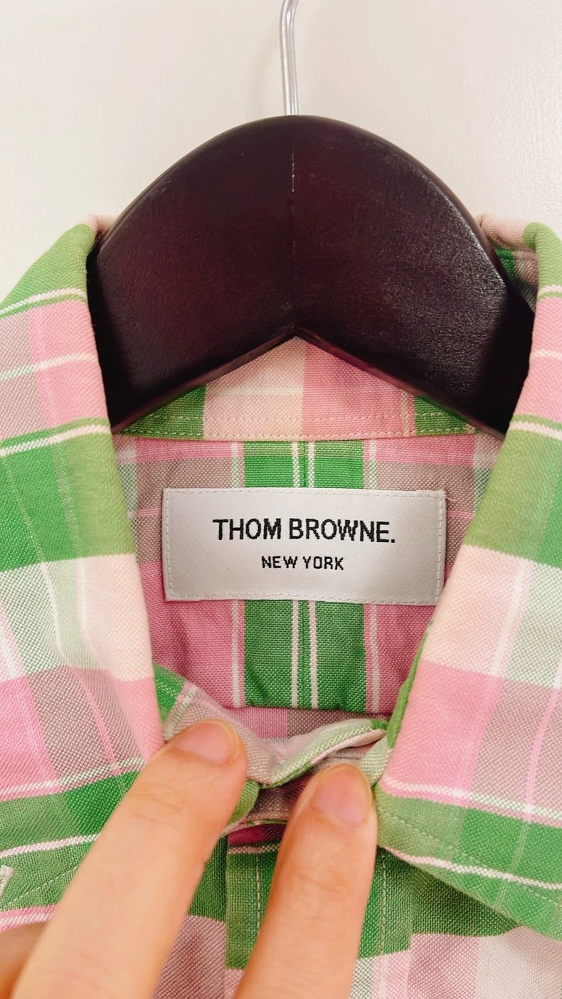 Thom Browne Thom Browne plaid shirt Size US S / EU 44-46 / 1 - 2 Thumbnail