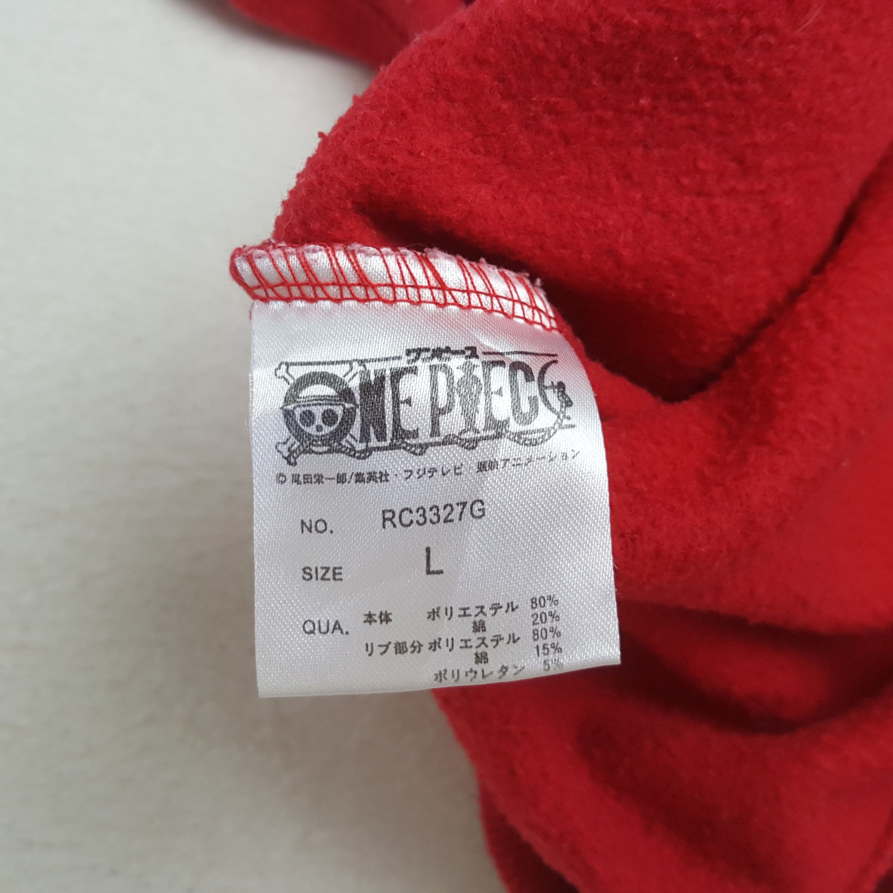 One Piece Vintage One Piece Zoro Japan Animated Sweatshirt RR12 Size US L / EU 52-54 / 3 - 10 Thumbnail