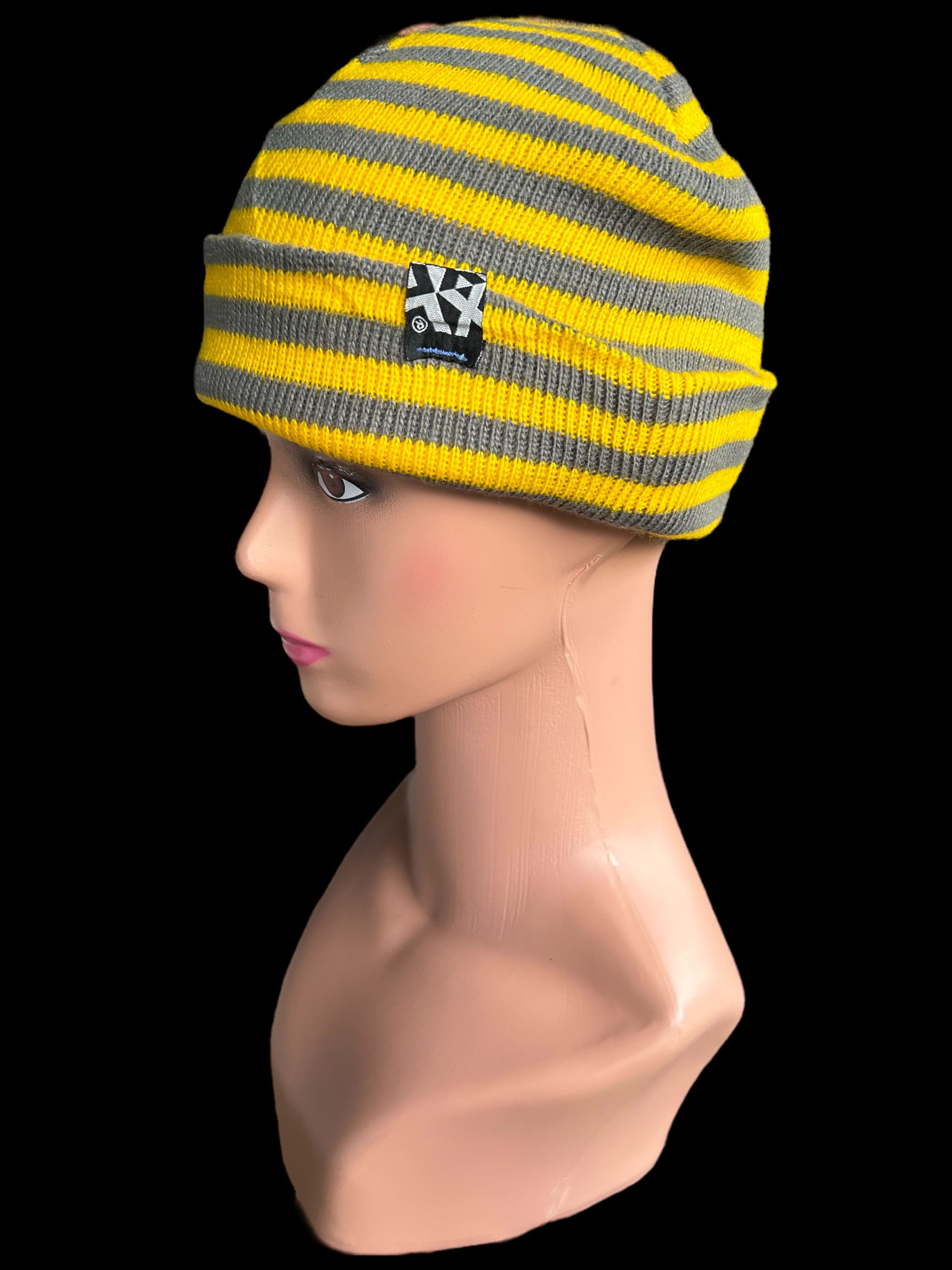 Japanese Brand × Kapital × Vintage Stripe Vintage Made in Usa Beanie Hats Size ONE SIZE - 1 Thumbnail