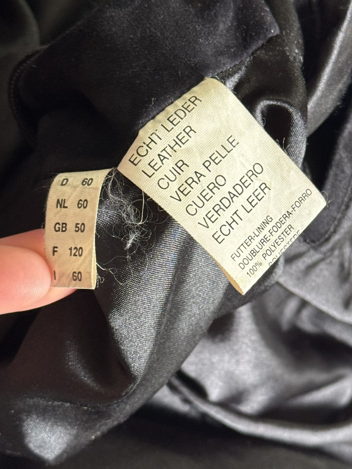 Other Archive 60size retro vintage suede leather jacket bomber 90s Size US XXL / EU 58 / 5 - 12 Thumbnail