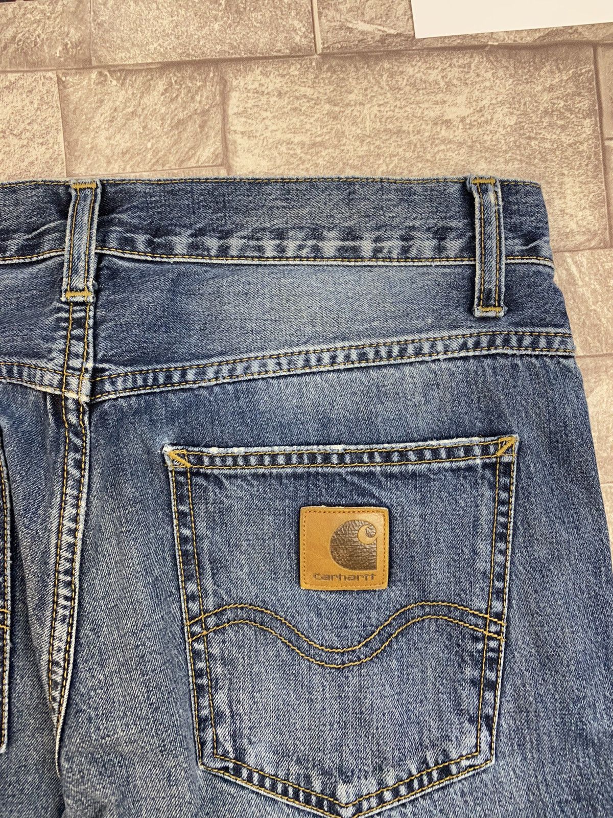 Carhartt Wip × Japanese Brand Vintage Carhartt by Y2K style Jeans Pants Size US 32 / EU 48 - 11 Thumbnail