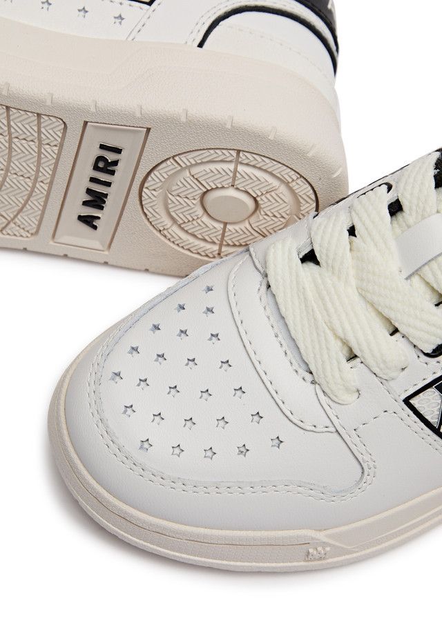 Amiri o1orln1125 Size: KIDS 23 / Classic Low Sneakers White/Black Size US 5 / EU 37 - 4 Thumbnail