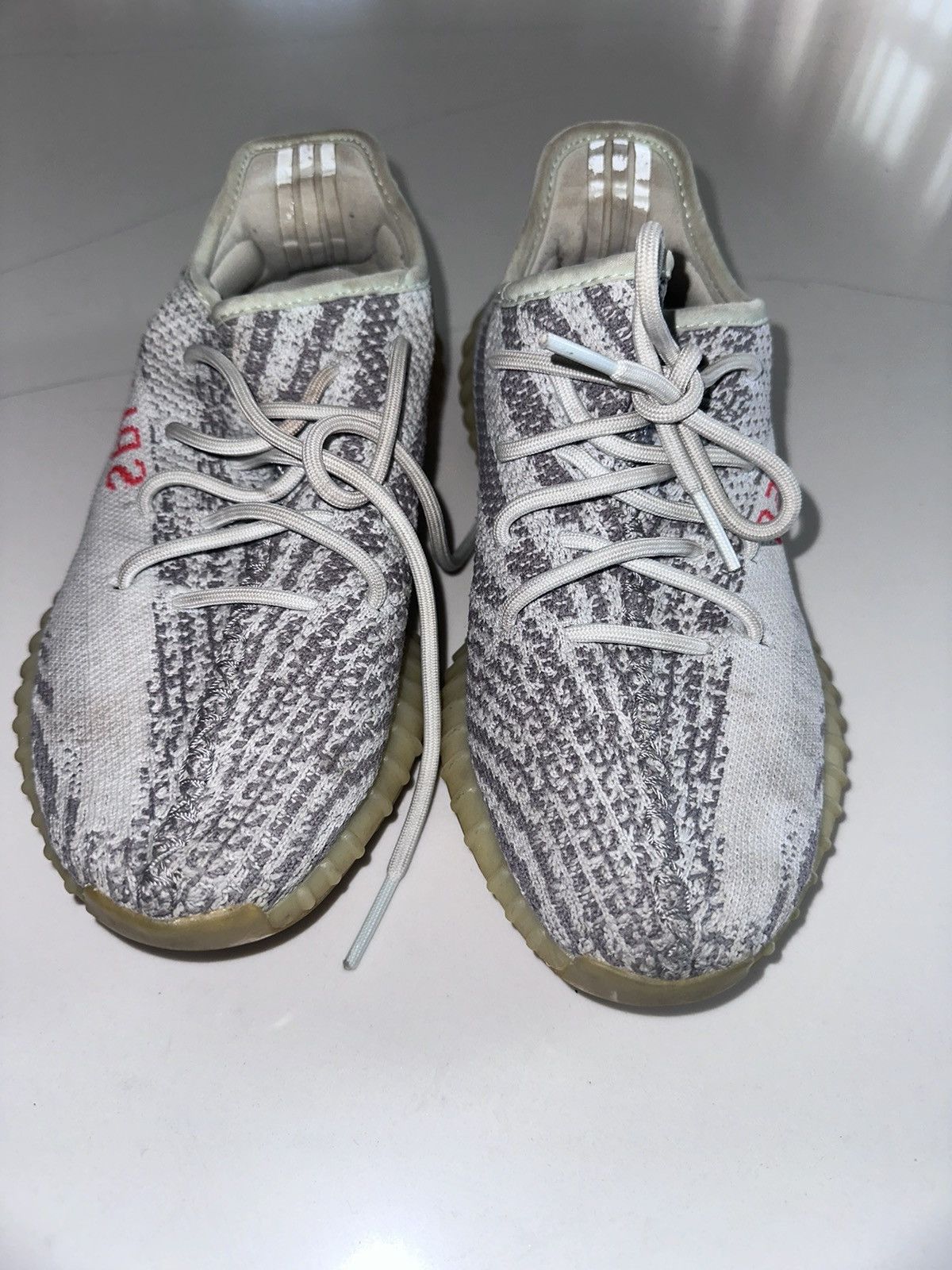 Yeezy ADIDAS YEEZY BOOST 350 V2 BLUE TINT SIZE 7 Size US 7 / EU 40 - 4 Thumbnail