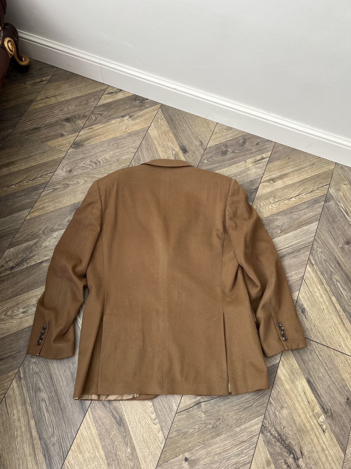 Corneliani × Designer × Vintage Vintage Corneliani Wool Cashmere Blazer Size 52R - 13 Thumbnail