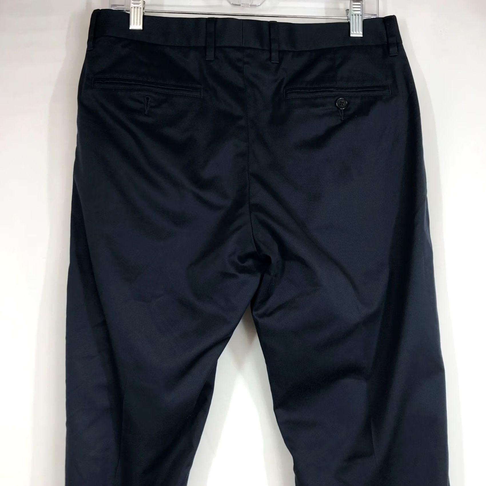 Bonobos Bonobos Mens 31 X 34 Navy Cotton Blend Monday Dress Pants Size US 31 - 5 Thumbnail