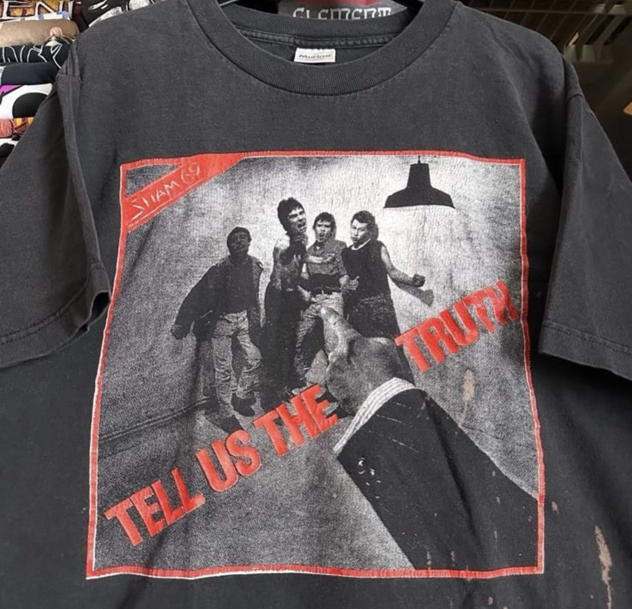 Vintage Vintage 1990s Sham 69 punk rock tee L Size US L / EU 52-54 / 3 - 3 Thumbnail