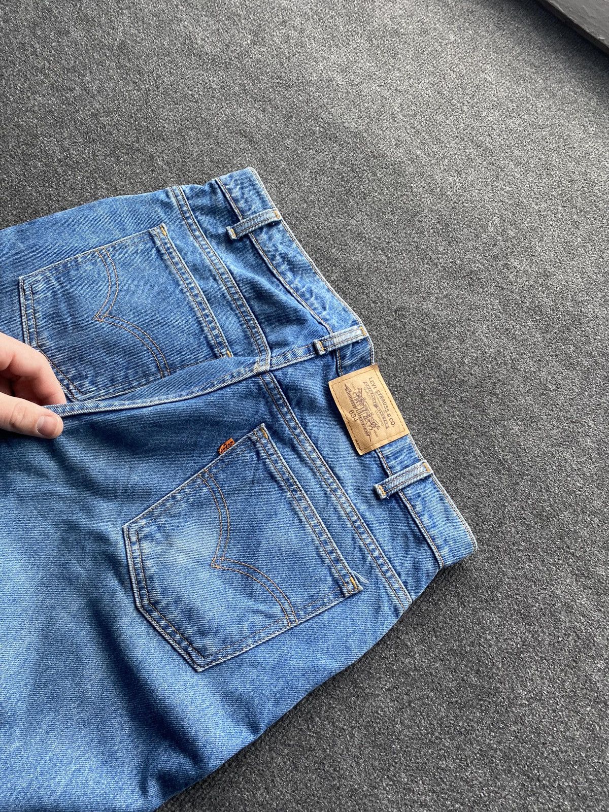 Levi's 🔥Levis 634 Canada vintage blue men jeans relaxed fit Size US 36 / EU 52 - 14 Thumbnail