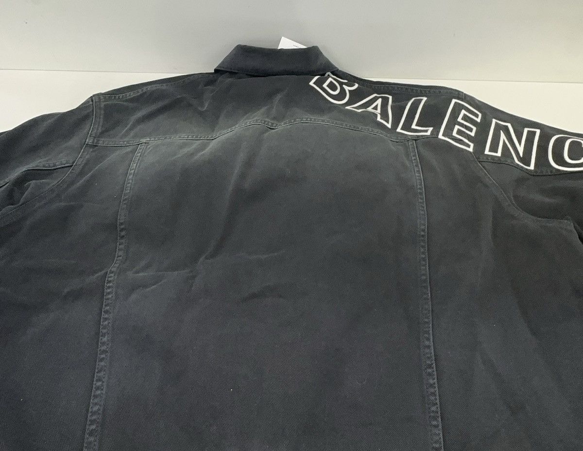 Balenciaga BalenciagaOutline Large Fit Jacket 'Black' Size US XS / EU 42 / 0 - 7 Thumbnail