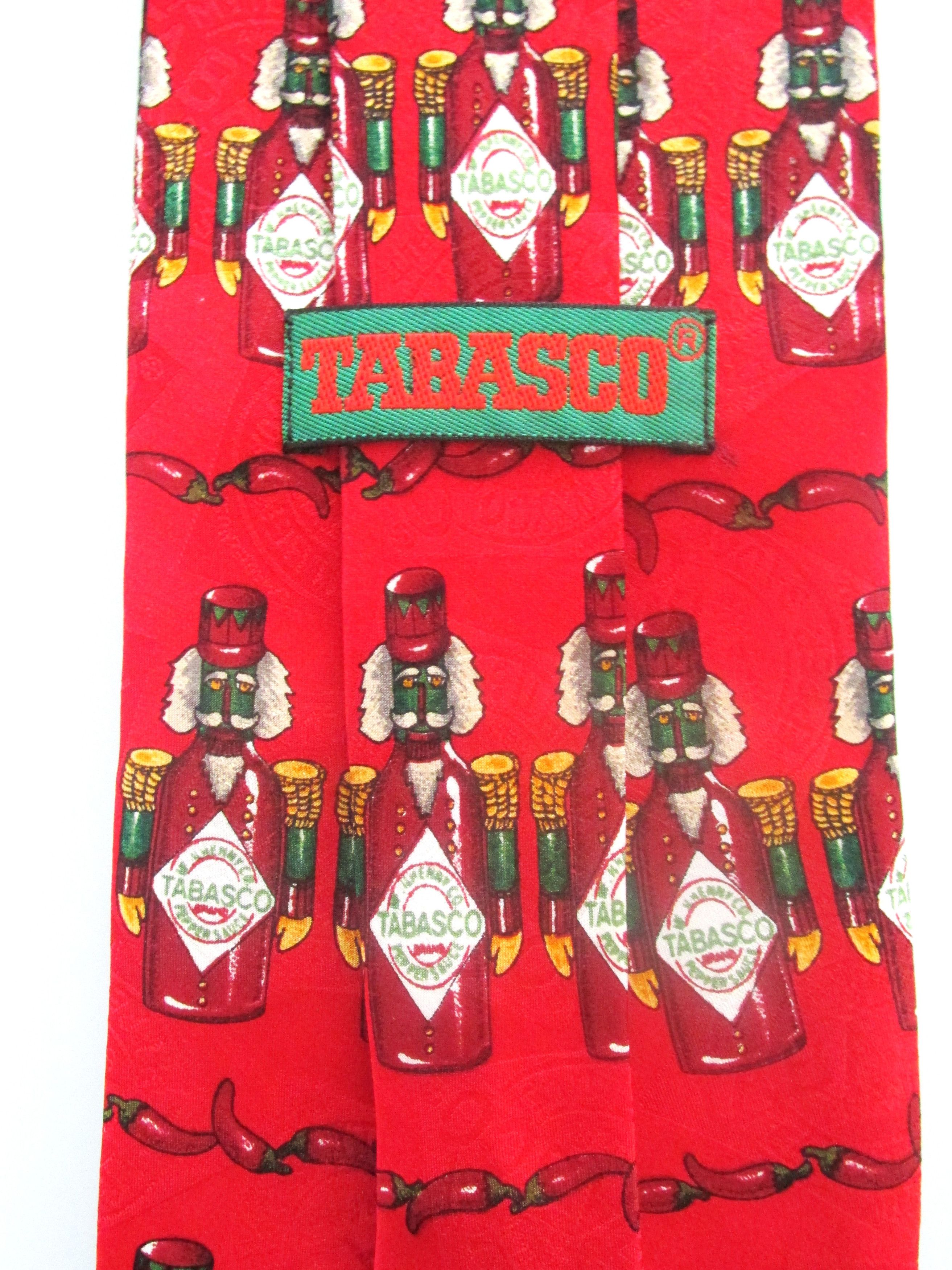 Tabasco Tabasco (NWOT) Men's Silk Tie Size ONE SIZE - 5 Thumbnail
