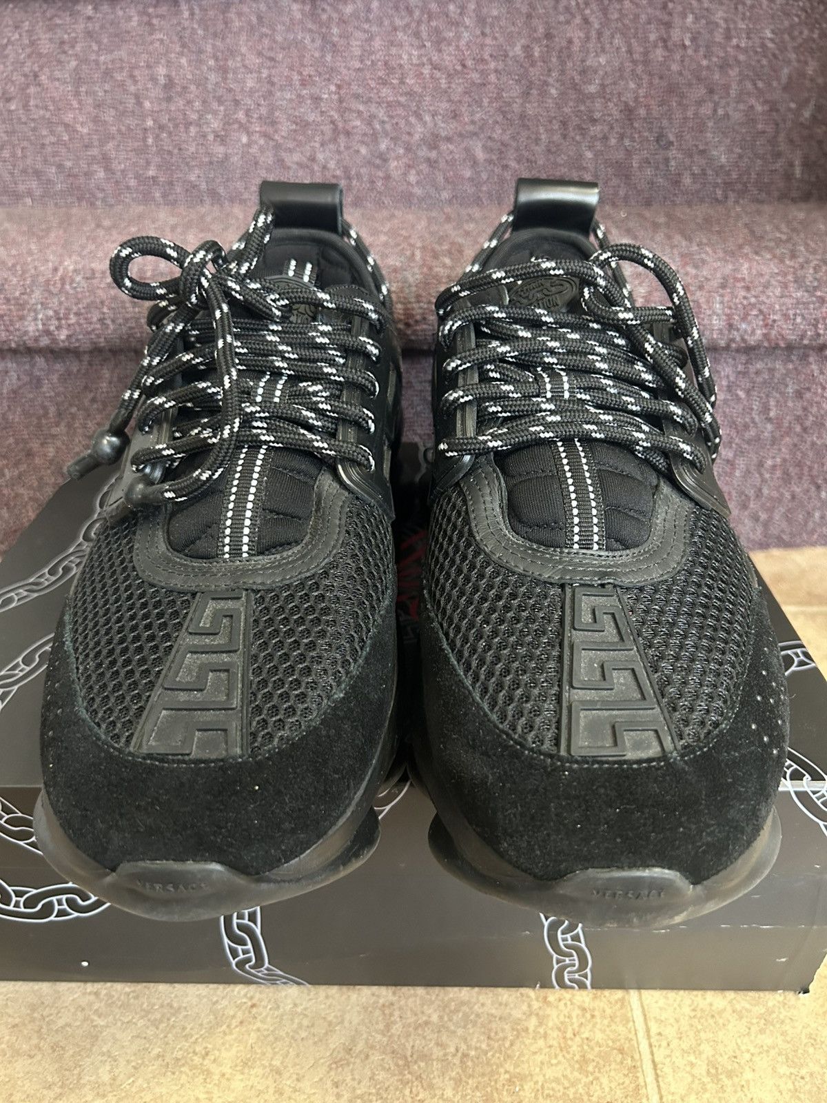 Versace Versace Chain Reaction Black Size US 10 / EU 43 - 5 Thumbnail