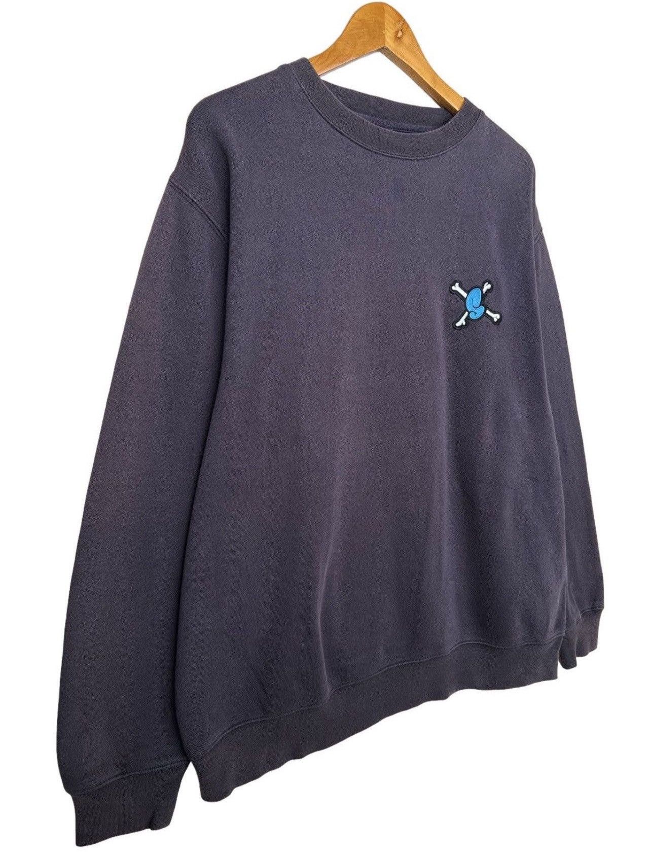 Stussy × Vintage Vintage Stussy Skull Faded Sweatshirt Large Size US L / EU 52-54 / 3 - 3 Thumbnail