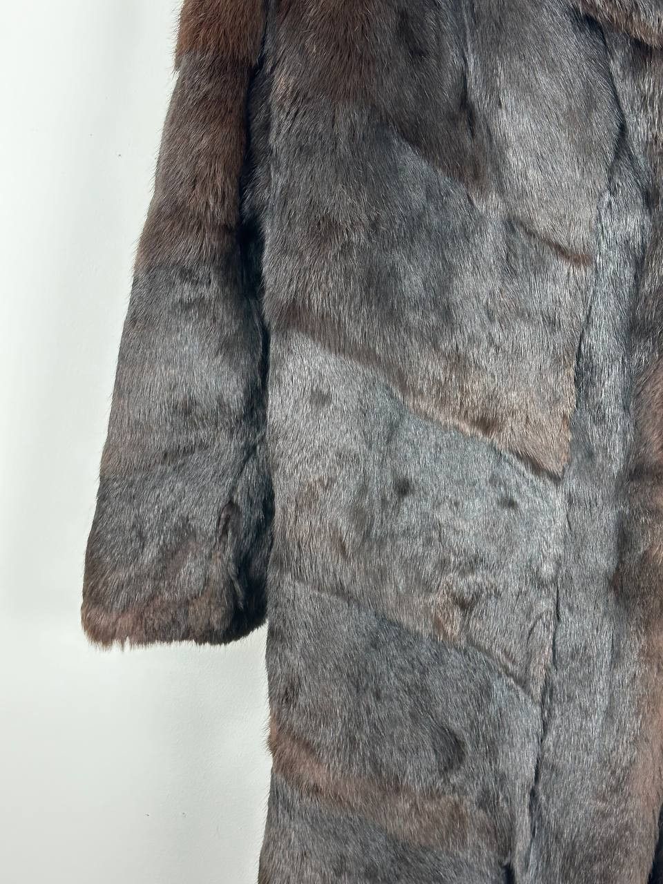 Vintage Vintage Brown Real Fur Long Coat Size M / US 6-8 / IT 42-44 - 7 Thumbnail