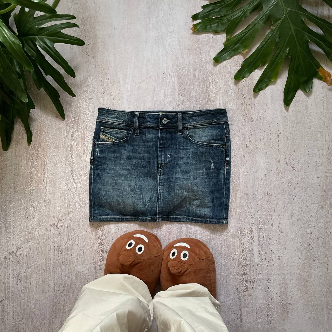 Diesel × Japanese Brand × Vintage VINTAGE Y2K DIESEL AMAZING CARGO FADED MINI SKIRT Size 27" / US 4 / IT 40 - 1 Thumbnail