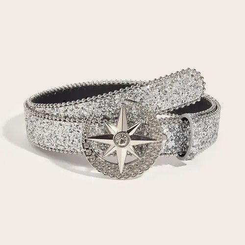 Goods Belts Moon Rhinestone Belt Size ONE SIZE - 1 Thumbnail