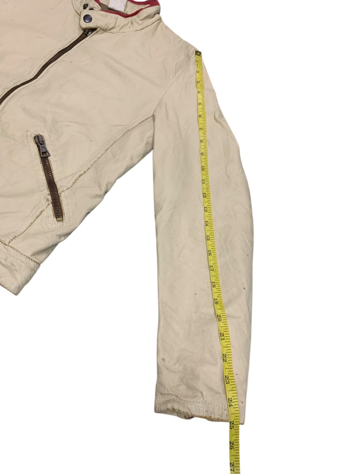 Genuine Leather × Leather Della Casa Marcello Pampaloni Leather Rider Jacket Size US M / EU 48-50 / 2 - 17 Thumbnail