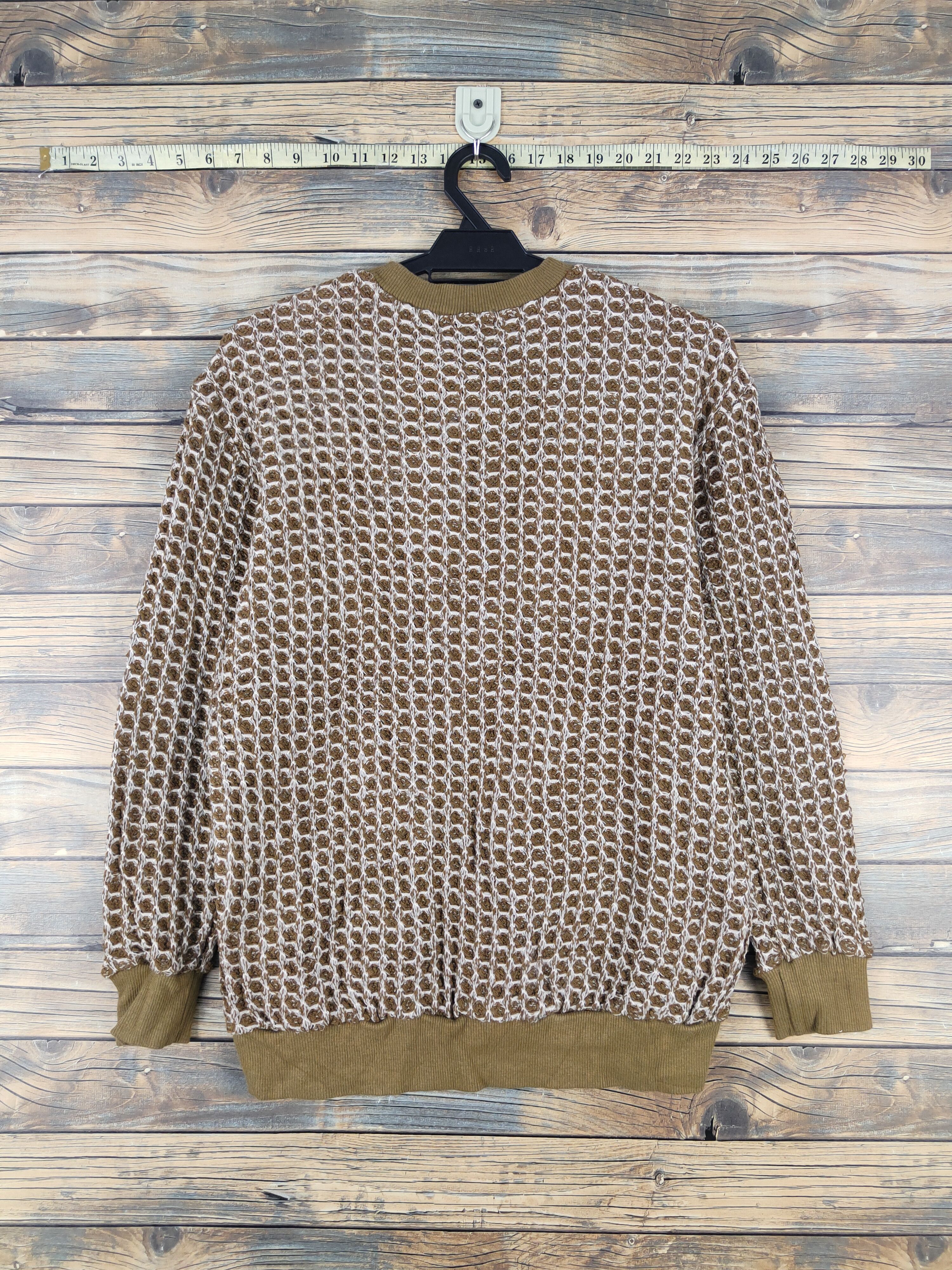 Vintage Roux di Peree Olive Knitwear Sweatshirts #W2040 Size US M / EU 48-50 / 2 - 8 Thumbnail