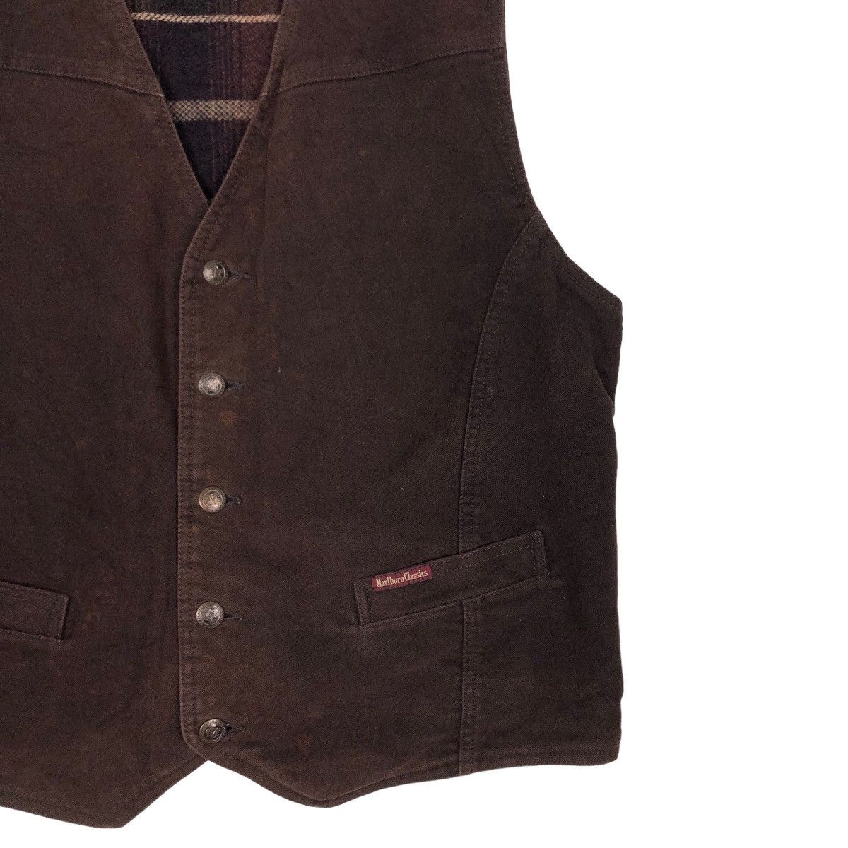 Marlboro 🔥Vintage Marlboro Classic Vest Blanket Lining Size US L / EU 52-54 / 3 - 5 Thumbnail
