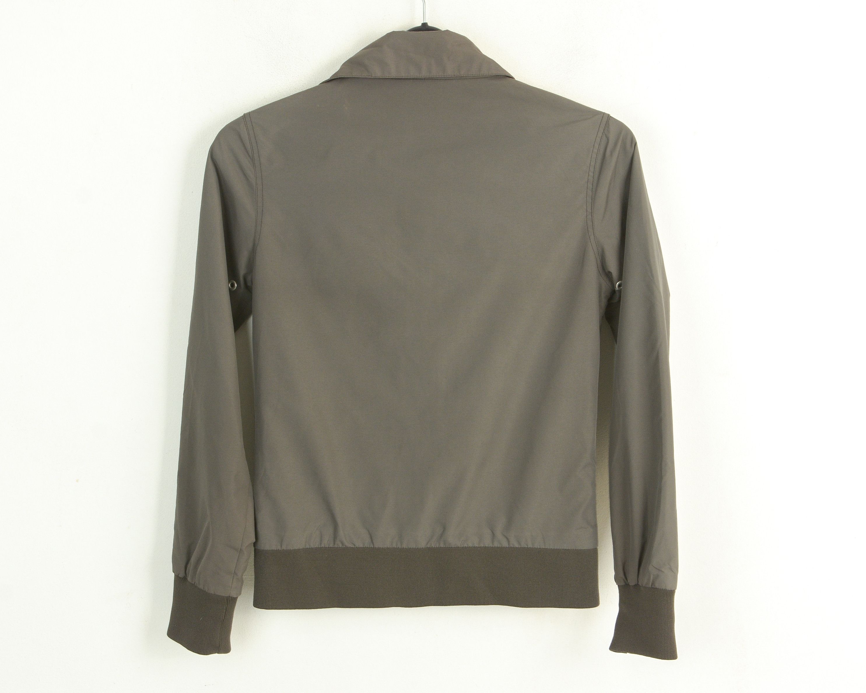 ELVINE Bomber Jacket Women S Coat Brown Light Windbreaker Nylon Size S / US 4 / IT 40 - 5 Thumbnail