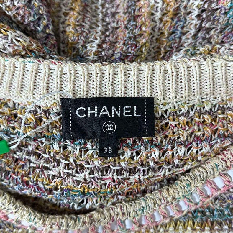 Chanel Chanel Striped knitted dress 2504-Nextarrow Size XS / US 0-2 / IT 36-38 - 6 Thumbnail