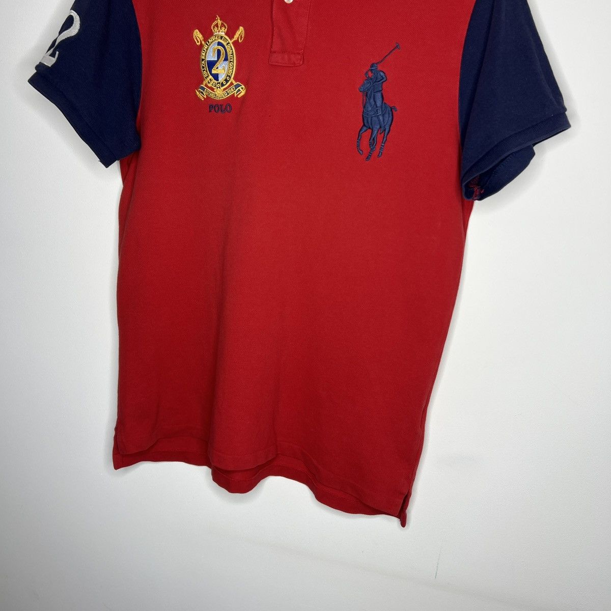 Polo Ralph Lauren POLO RALPH LAUREN RUGBY SHIRT BIG PONY Y2K 90S CHIEFKEEF Size US M / EU 48-50 / 2 - 2 Thumbnail