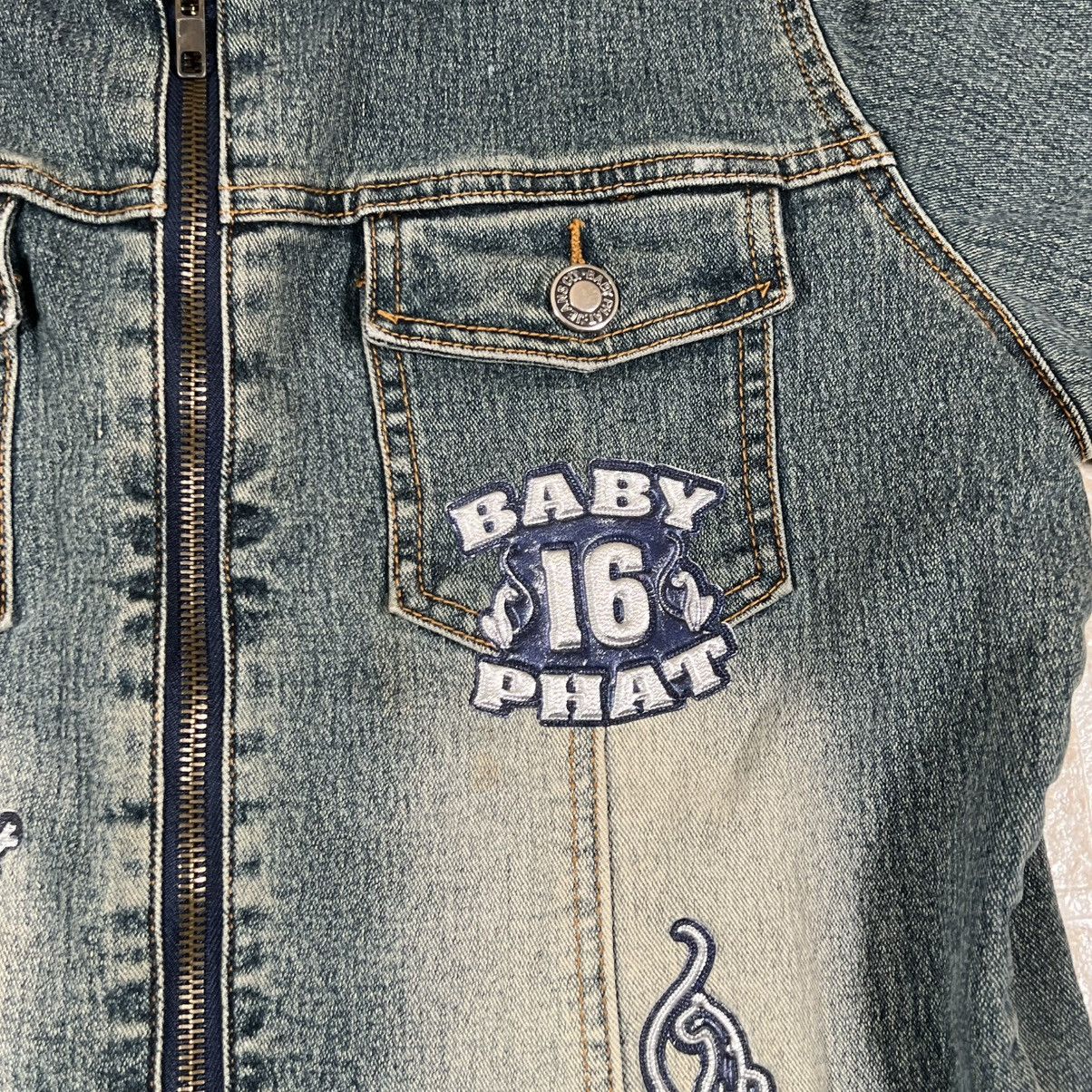Other Baby Phat vintage Y2K denim romper Jumpsuit Size 17 logo Size XL / US 12-14 / IT 48-50 - 6 Thumbnail