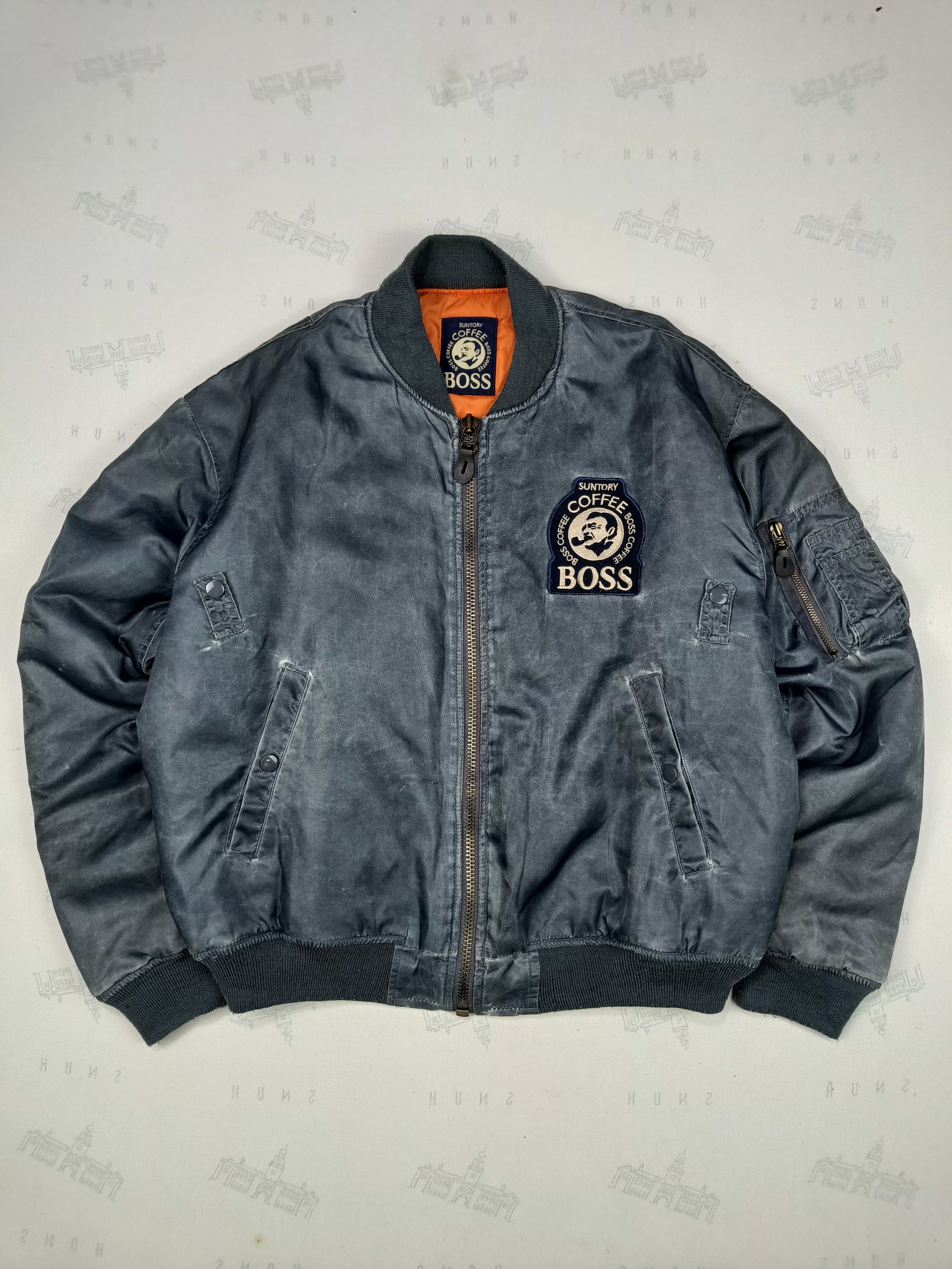 Japanese Brand RARE🔥Vintage 90s Suntory Coffee Boss Patches Logo Size US XL / EU 56 / 4 - 8 Thumbnail