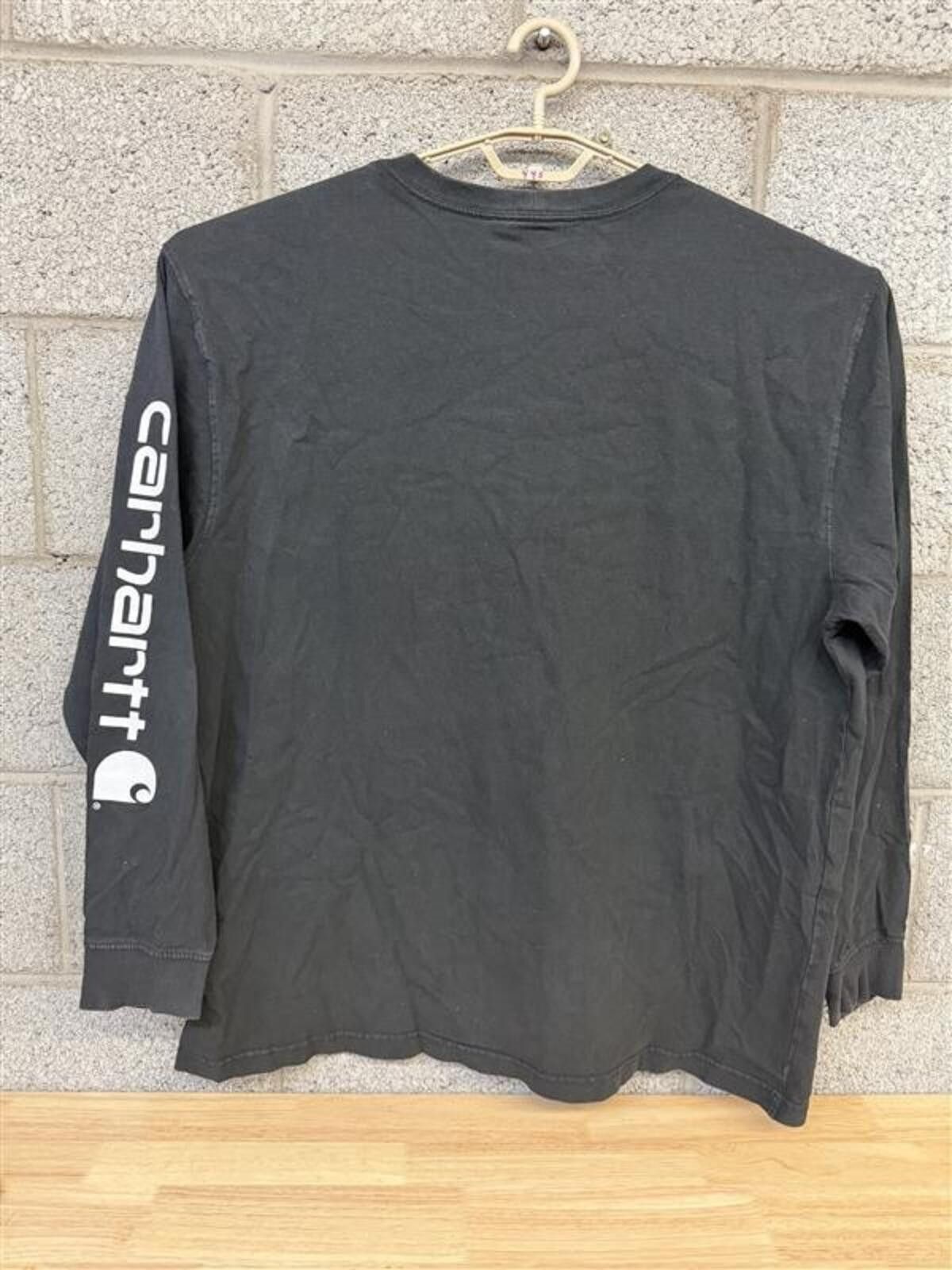 Carhartt Carhartt Long Sleeve Shirt XL Black Workwear Sleeve Logo Size US XL / EU 56 / 4 - 2 Thumbnail